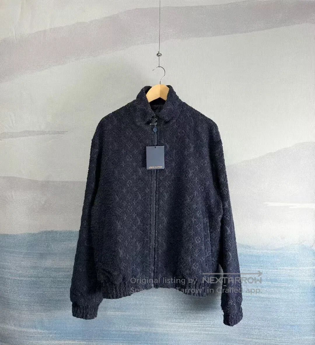 Louis Vuitton Louis Vuitton Teddy Wool Zip Jacket. Size US L / EU 52-54 / 3 - 1 Thumbnail
