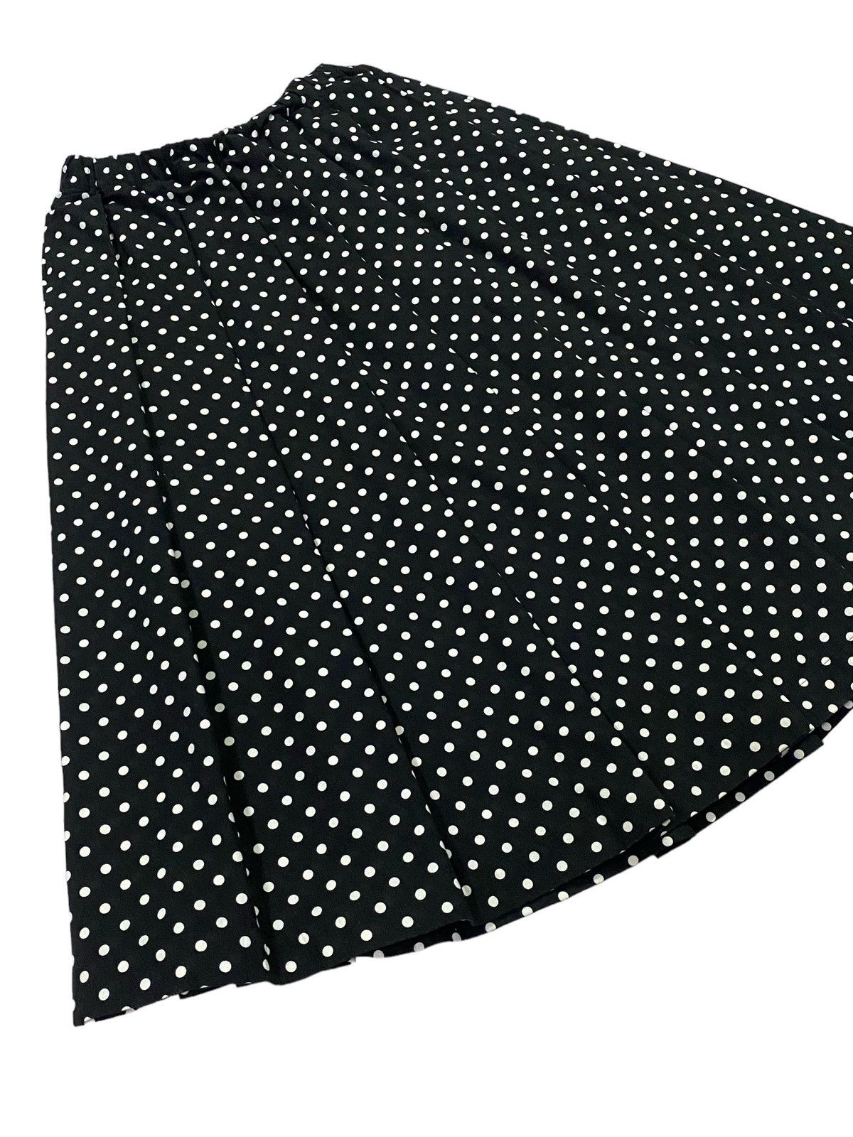 Comme des Garcons Black Black Comme Des Garçons AD2014 Polka Dot Midi Skirt Size 28" / US 6 / IT 42 - 18 Thumbnail