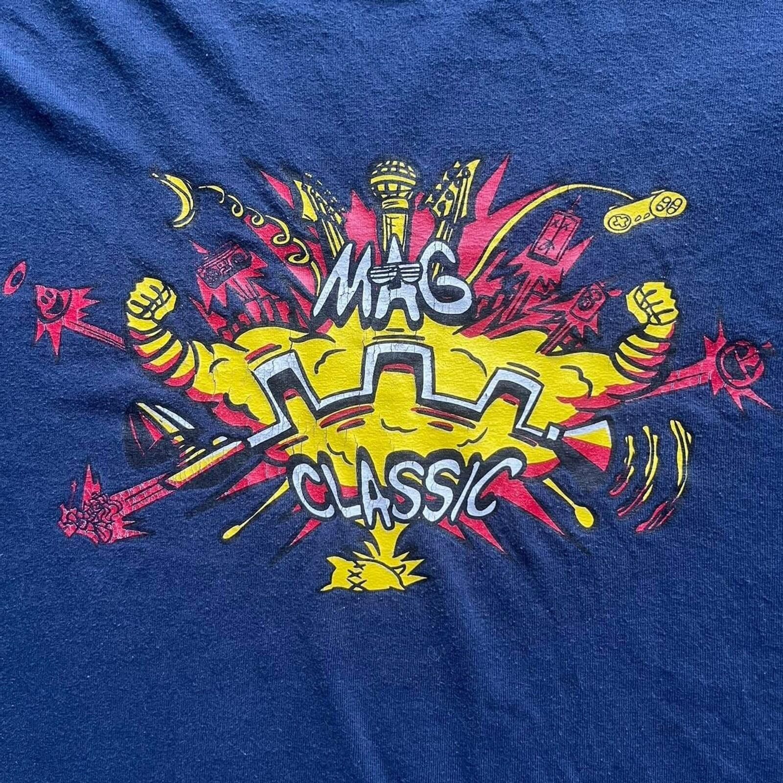 Gildan Gildan Navy Blue MAC Classic Graphic T-Shirt Size US M / EU 48-50 / 2 - 3 Thumbnail