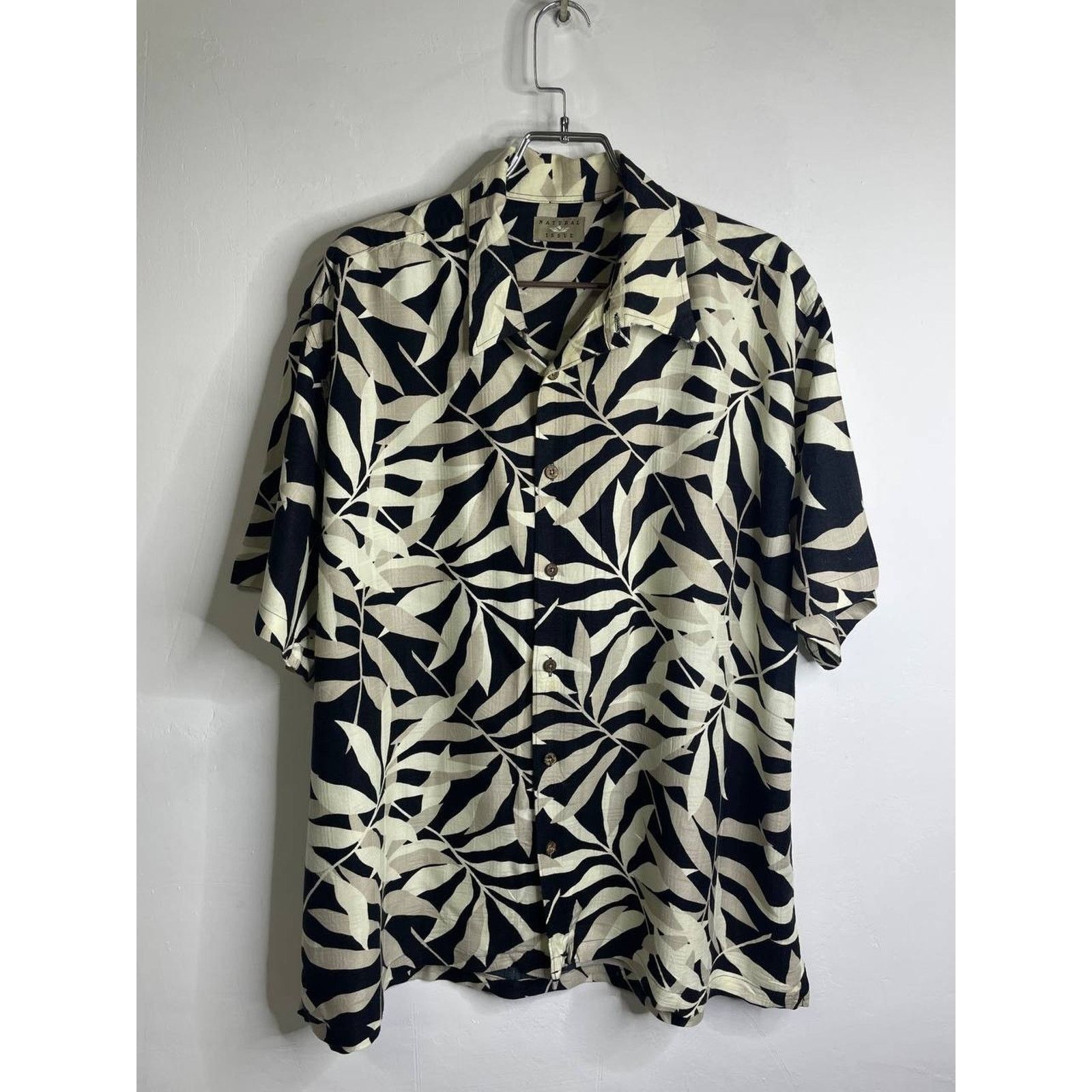 Natural Issue Vintage Natural Issue Hawaiian Shirt Leaf XXL USA Aloha Size US XXL / EU 58 / 5 - 1 Thumbnail