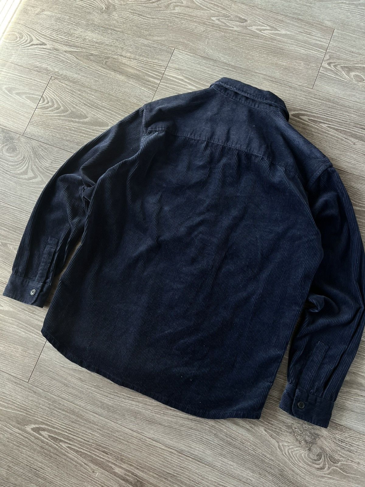 Japanese Brand × Uniqlo ‼️Uniqlo Avant Garde Welur Cotton Streetwear Flannel Coat‼️ Size US M / EU 48-50 / 2 - 18 Thumbnail