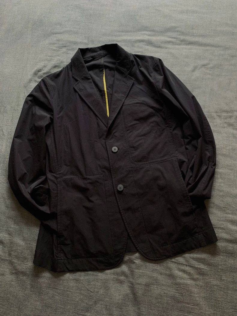 Issey Miyake ISSEY MIYAKE size 2 Compound fiber leisure blazer 2504-Nex Size 38R - 1 Thumbnail