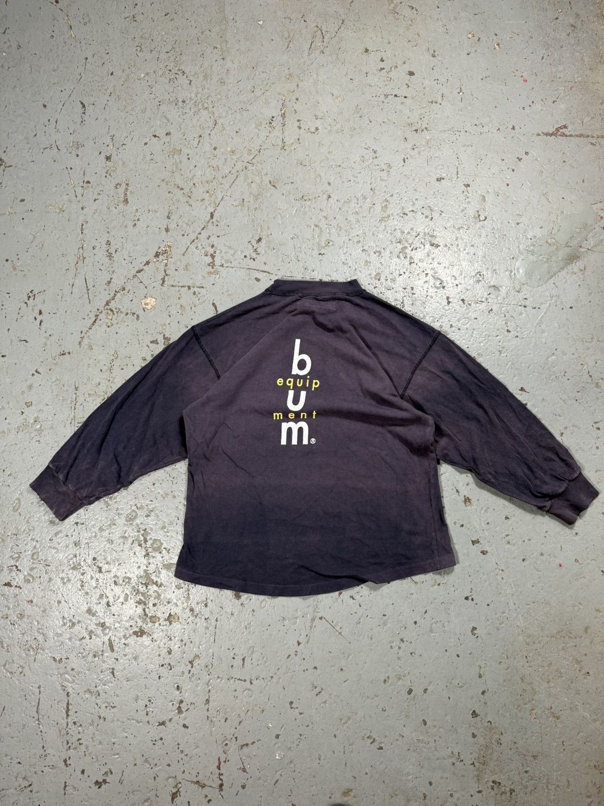 Vintage Crazy Vintage BUM Navy Longsleeve Tee Size US S / EU 44-46 / 1 - 8 Thumbnail