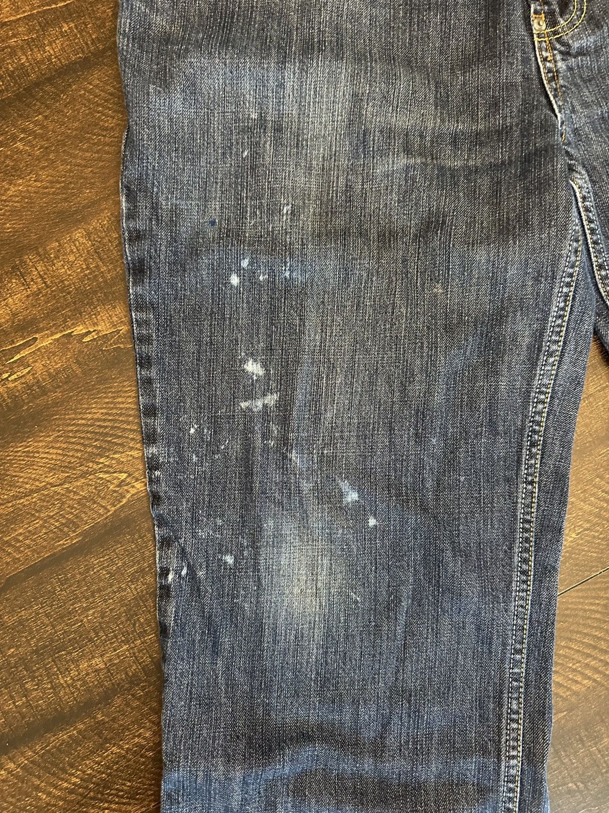 Other Paco Men’s Distressed Boot Cut Jeans-Size 33x31 Size US 33 - 2 Thumbnail