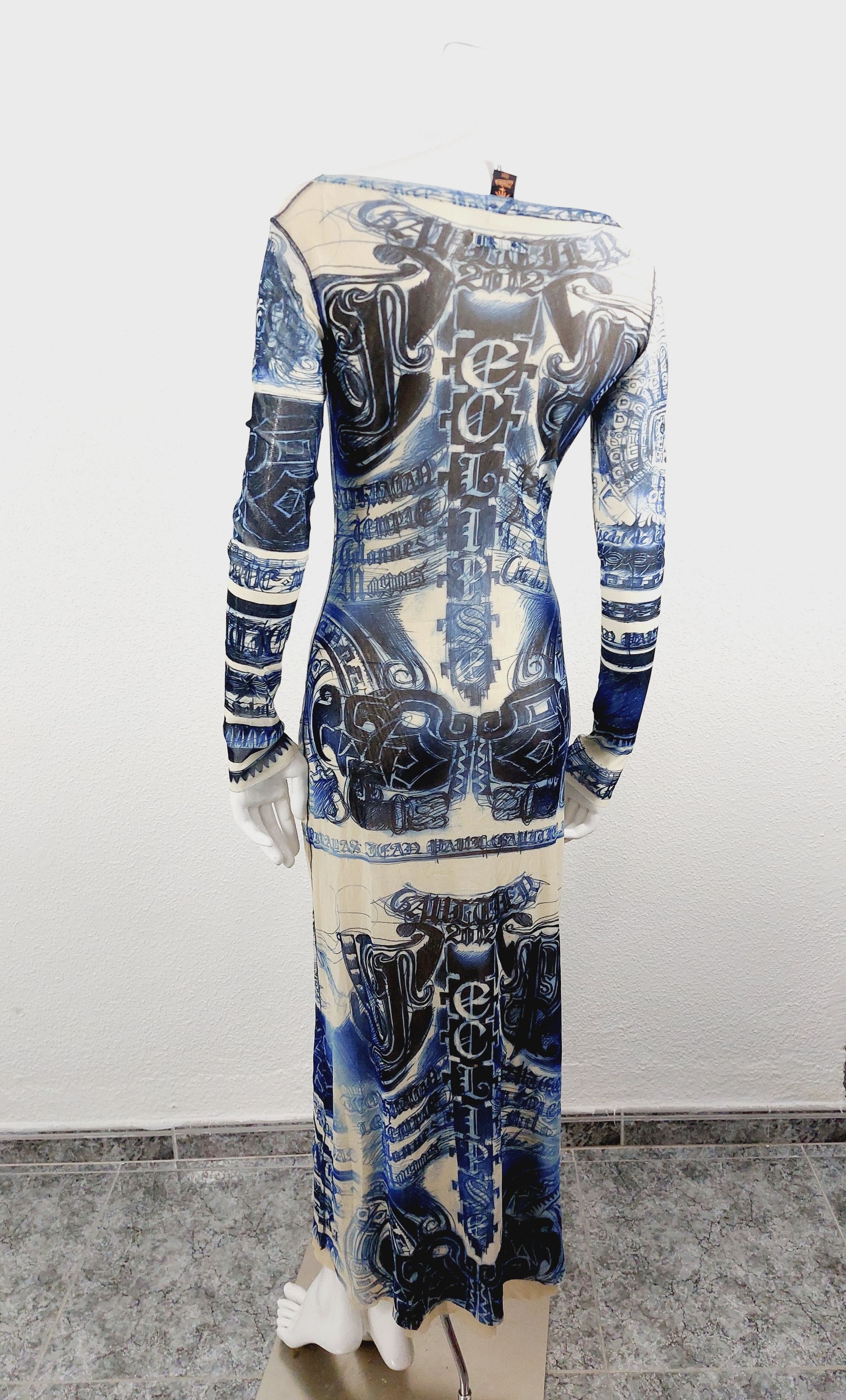 Jean Paul Gaultier Jean Paul Gaultier Maori 2012 Maya Eclipse Satan Dress Size M / US 6-8 / IT 42-44 - 15 Thumbnail