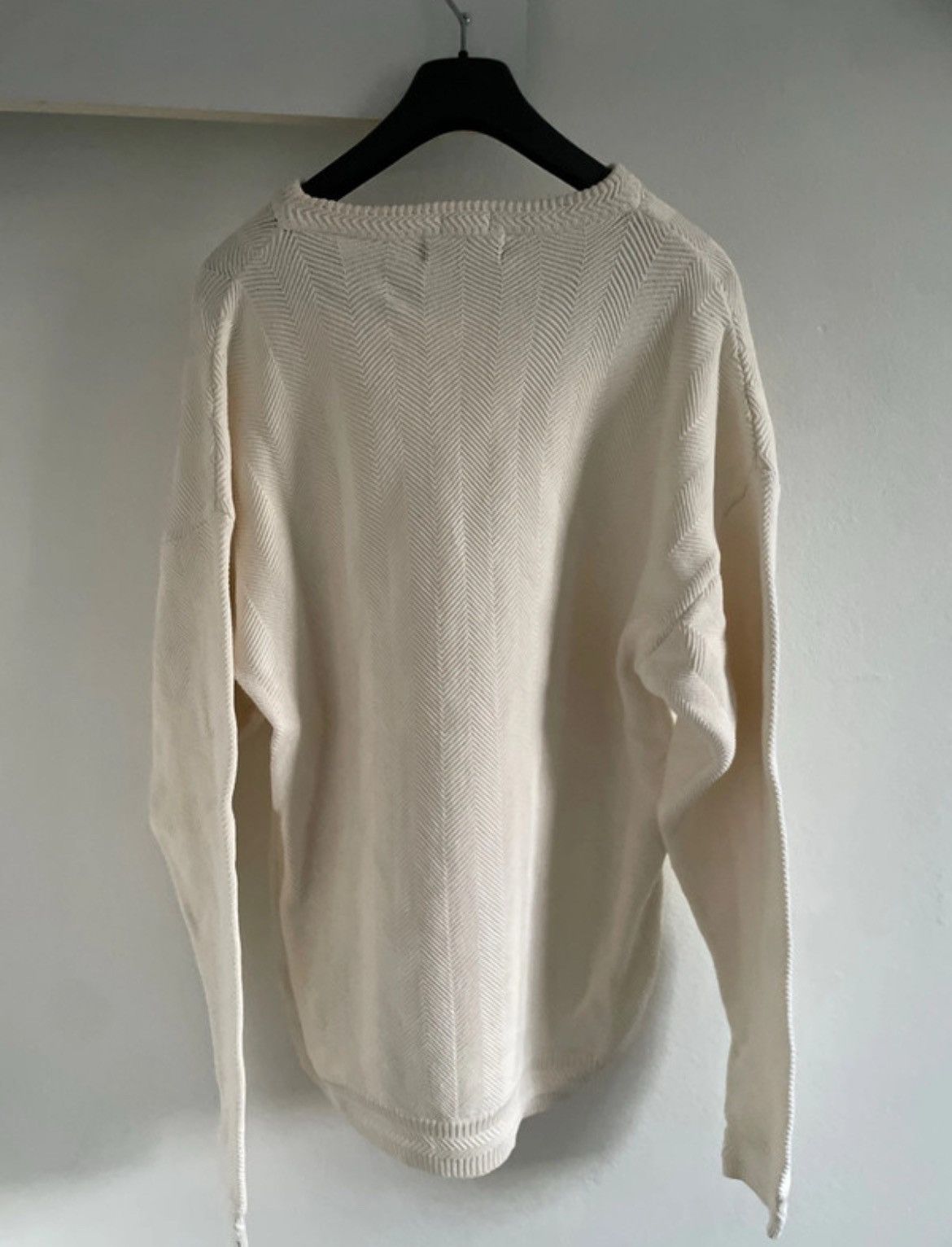 Chaps Ralph Lauren Chaps Ralph Lauren Knitwear Cream Size US XL / EU 56 / 4 - 2 Thumbnail