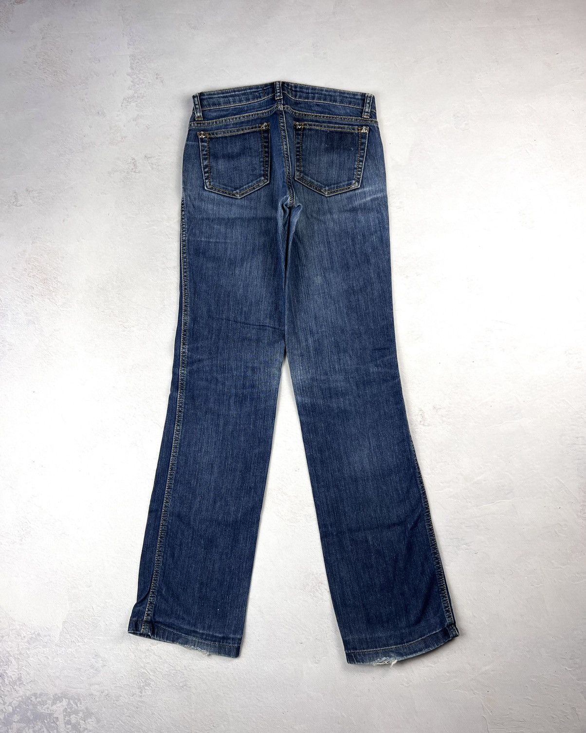 Japanese Brand × Roberto Cavalli × Vintage Avant Garde Japanese Denim Roberto Cavalli Y2k Classic Style Size 27" / US 4 / IT 40 - 1 Thumbnail