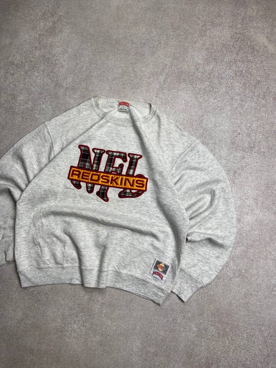 Nutmeg × Vintage Vintage Nutmeg Mills NFL Redskins Made In USA Boxy Crewneck Size US L / EU 52-54 / 3 - 2 Thumbnail