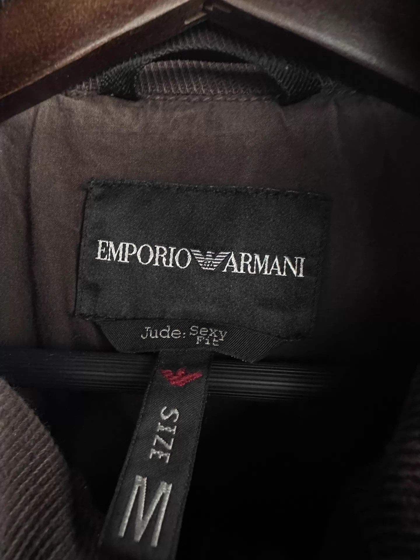 Armani Emporio Armani 00s 7-Zip Washed Brown Jacket M Size US M / EU 48-50 / 2 - 5 Thumbnail