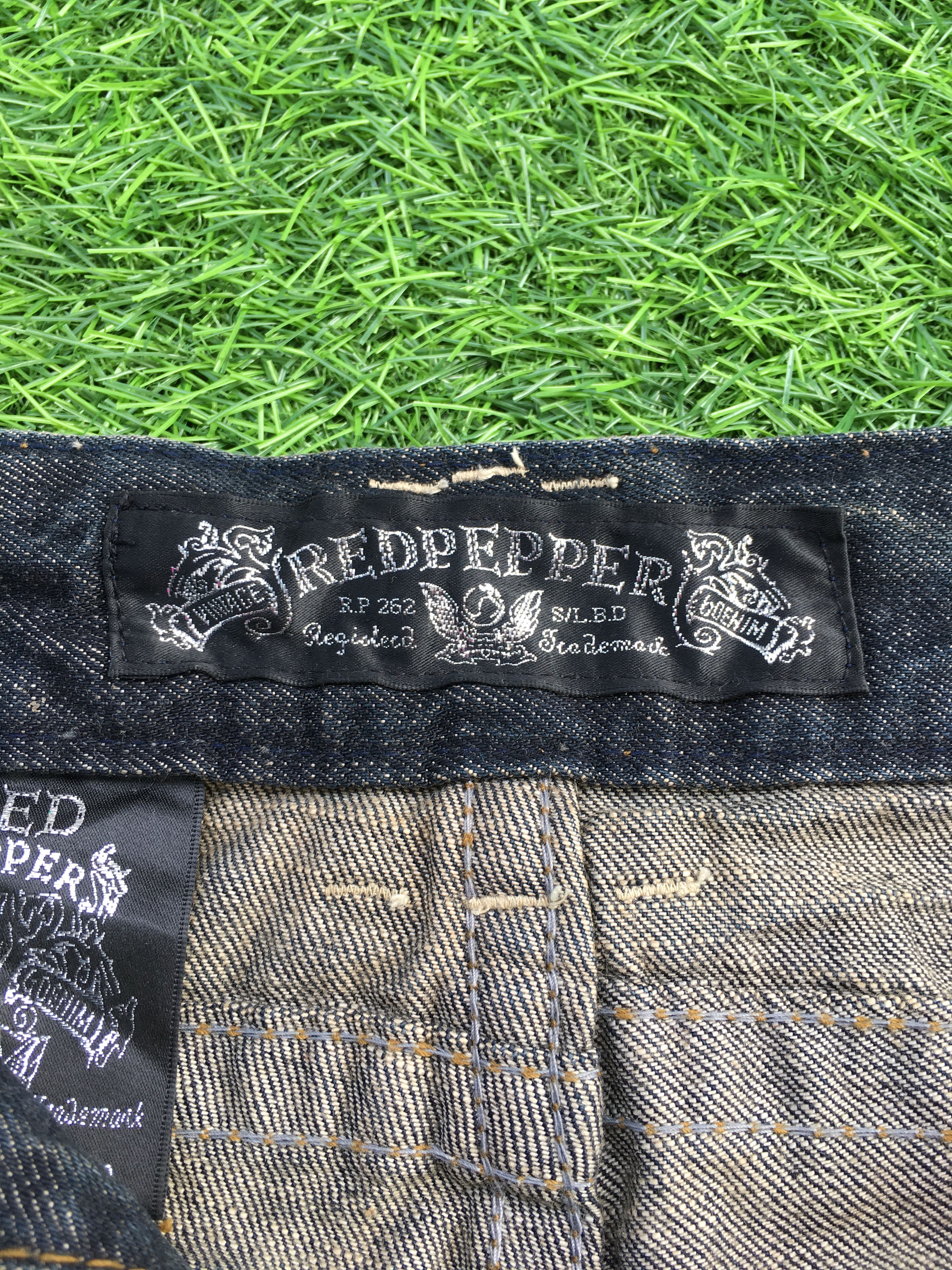 Japanese Brand Japanese Skull Denim Low Waist Flared Denim Jeans, D-1199 Size 26" / US 2 / IT 38 - 10 Thumbnail