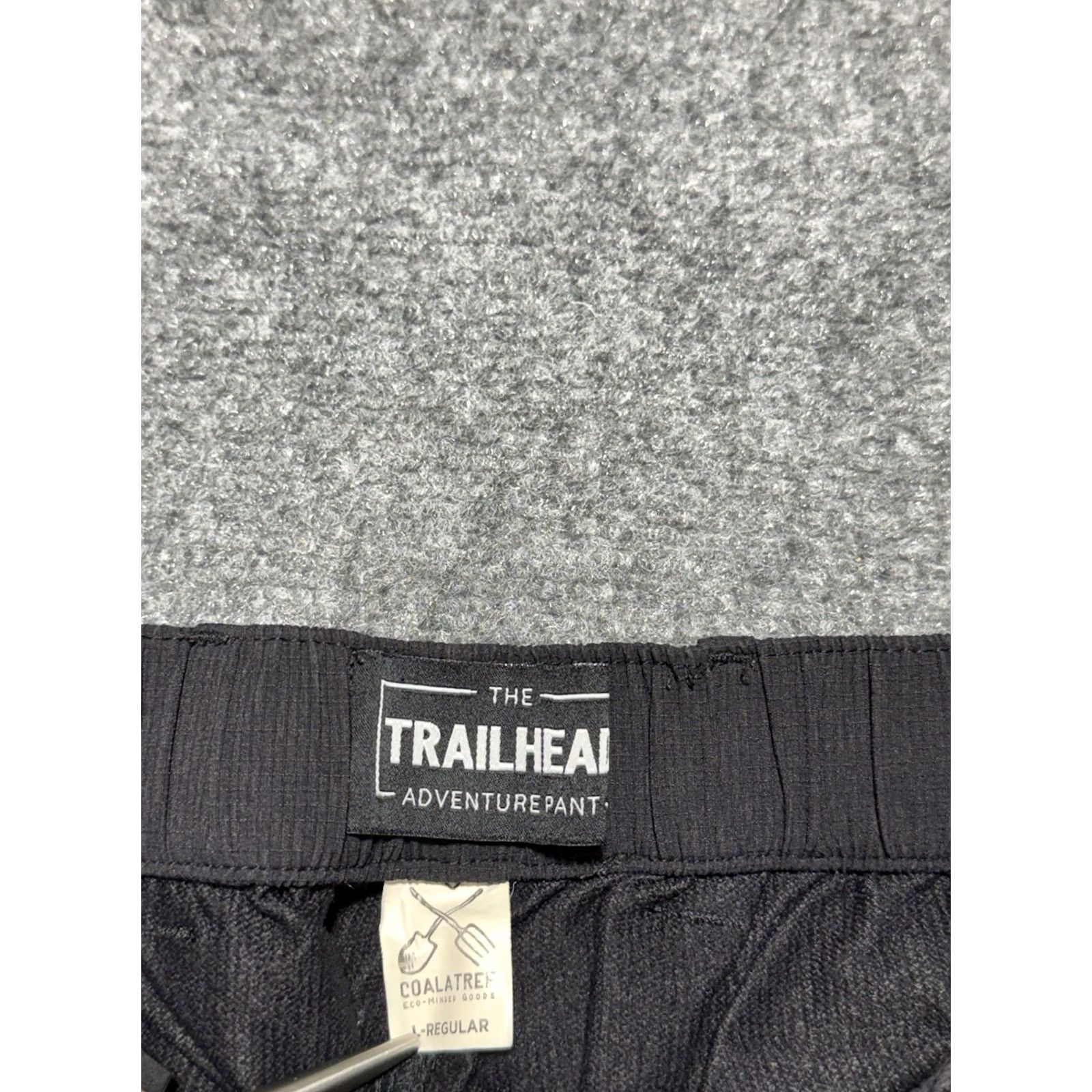 Vintage Colaatree Pants Mens Large Black The Trailhead Adventure Ripstop Hiking Outdoors Slim Tapered Nylon Front Flat Front Pockets Size US 33 - 5 Thumbnail
