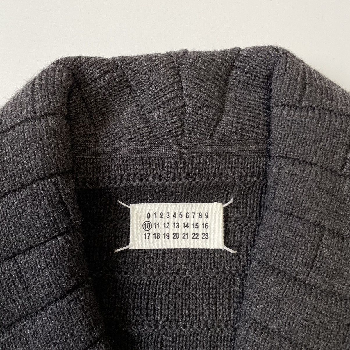 Maison Margiela A/W 08 ‘Shawl Collar’ Grey Wool Cardigan Size US XL / EU 56 / 4 - 4 Thumbnail