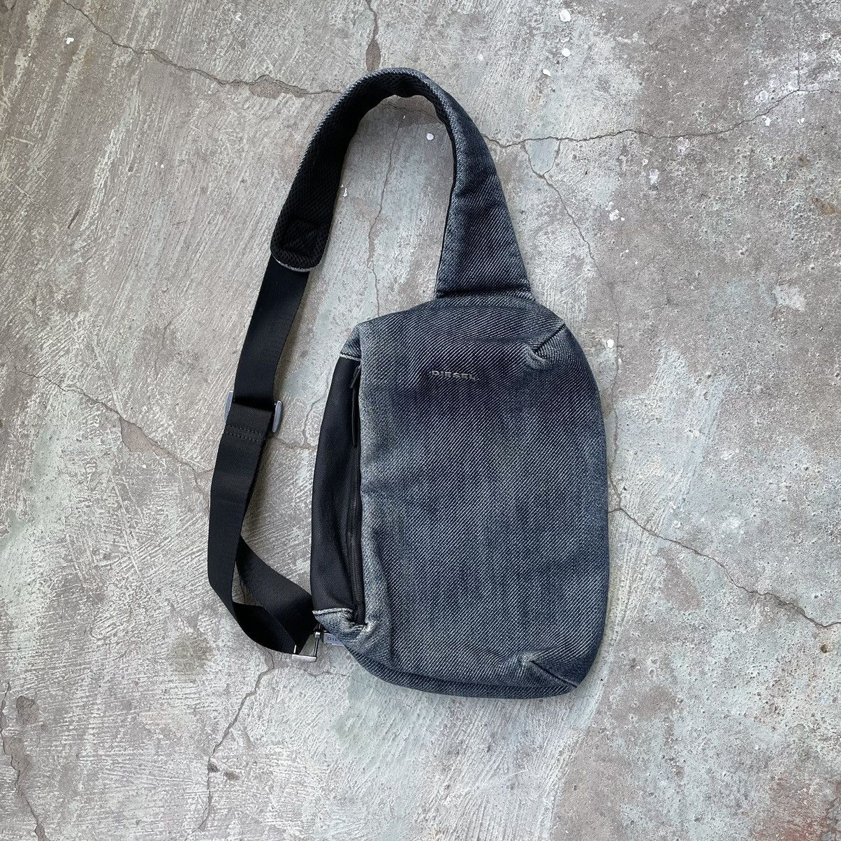 Diesel × Vintage 🔥Rare🔥Vintage Diesel denim sling bag style y2k Japanese Size ONE SIZE - 4 Thumbnail