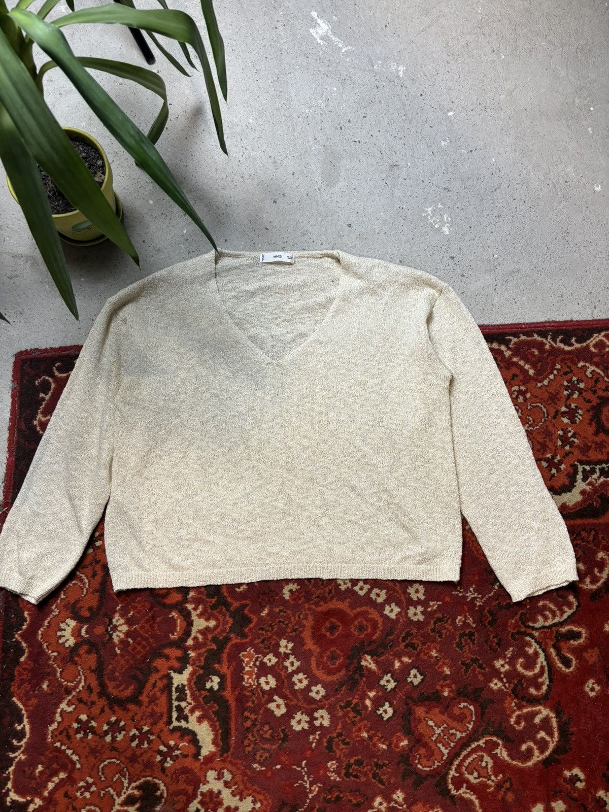 Japanese Brand × Vintage Vintage Weave Crotchet Net Shrug sweater Size M / US 6-8 / IT 42-44 - 1 Thumbnail