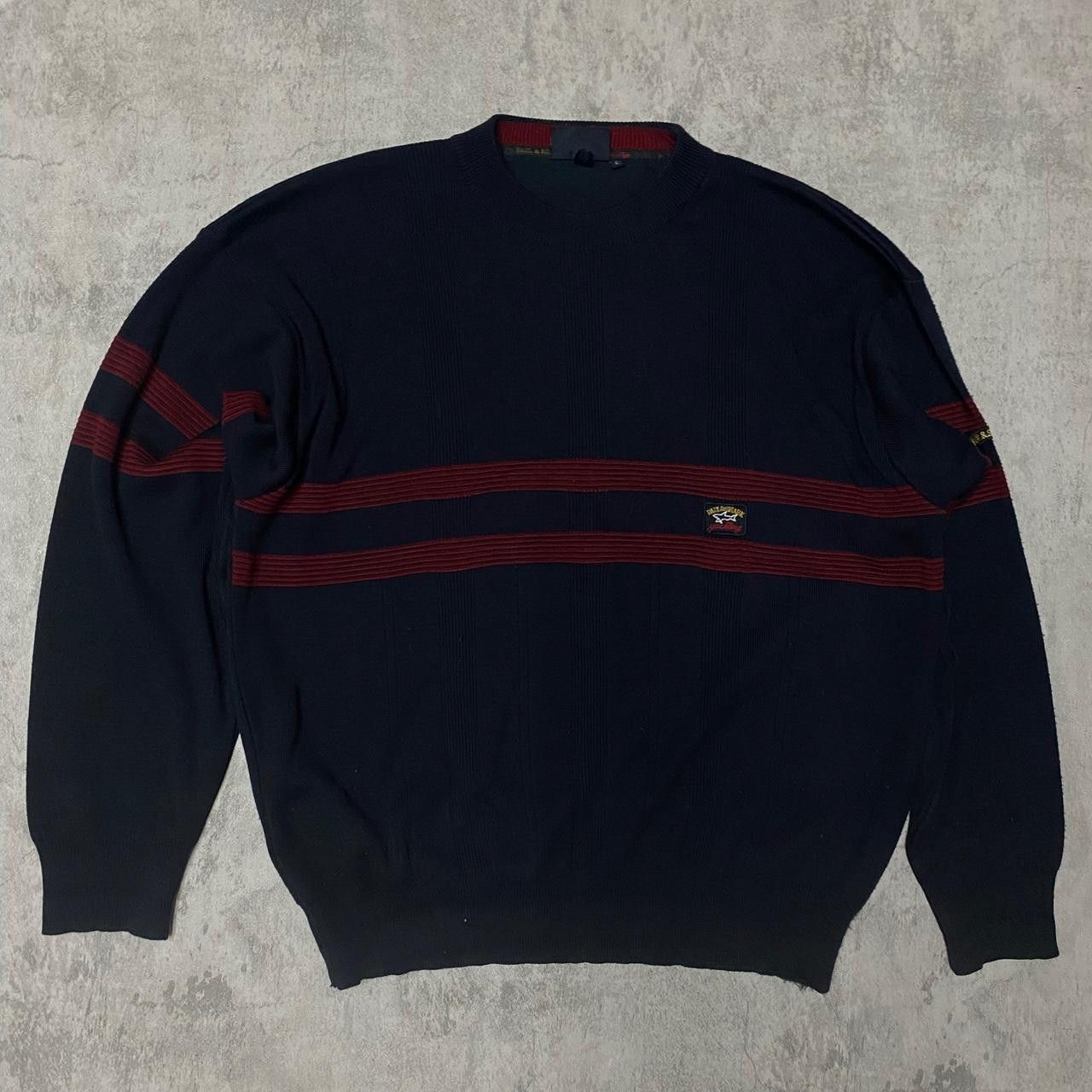 Paul & Shark Navy sweater Paul and shark vinatge cozy Size US L / EU 52-54 / 3 - 1 Thumbnail