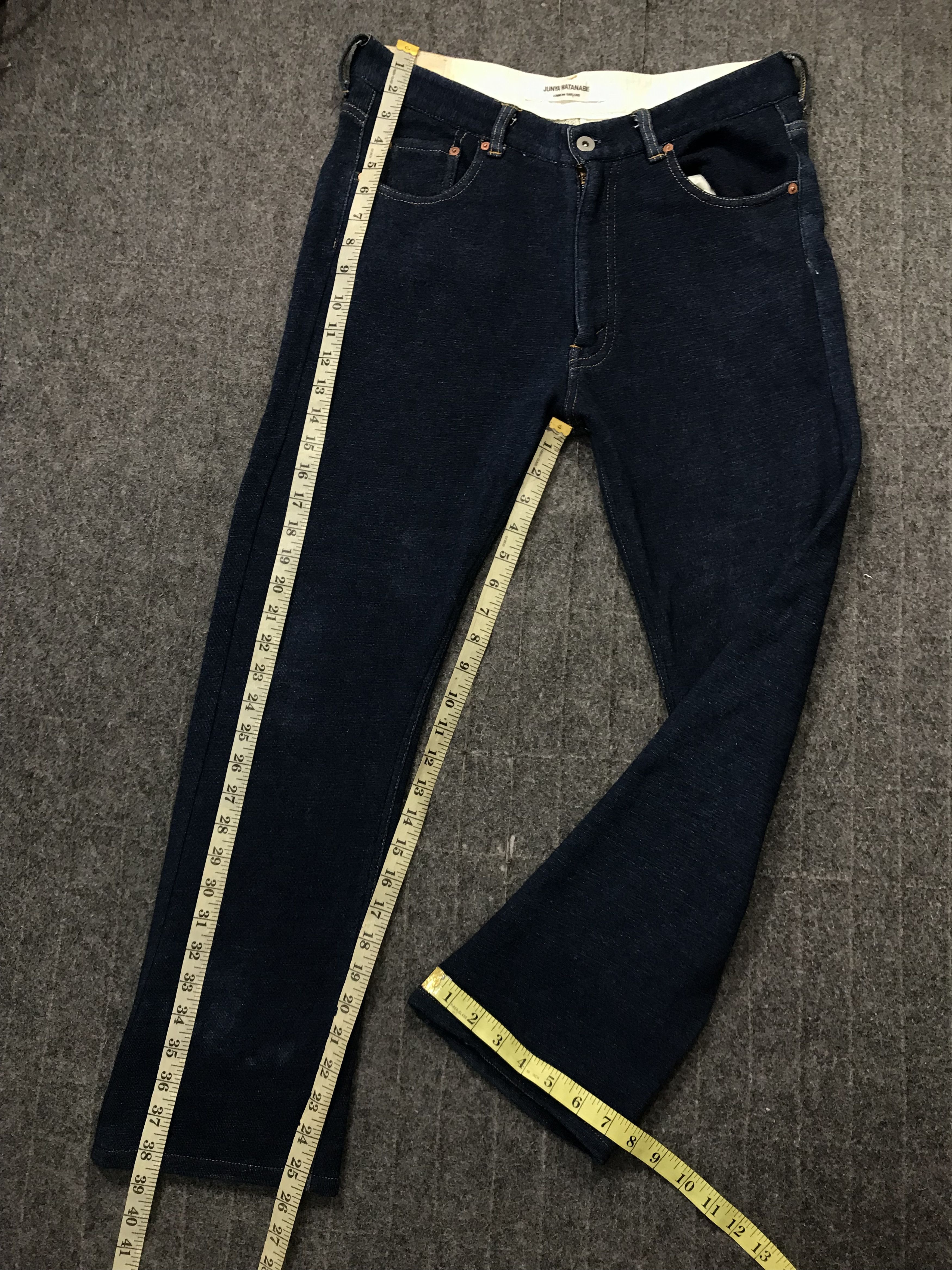 Comme des Garcons Comme des Garcons Junya Watanabe Zipper Denim Jeans Size US 31 - 16 Thumbnail