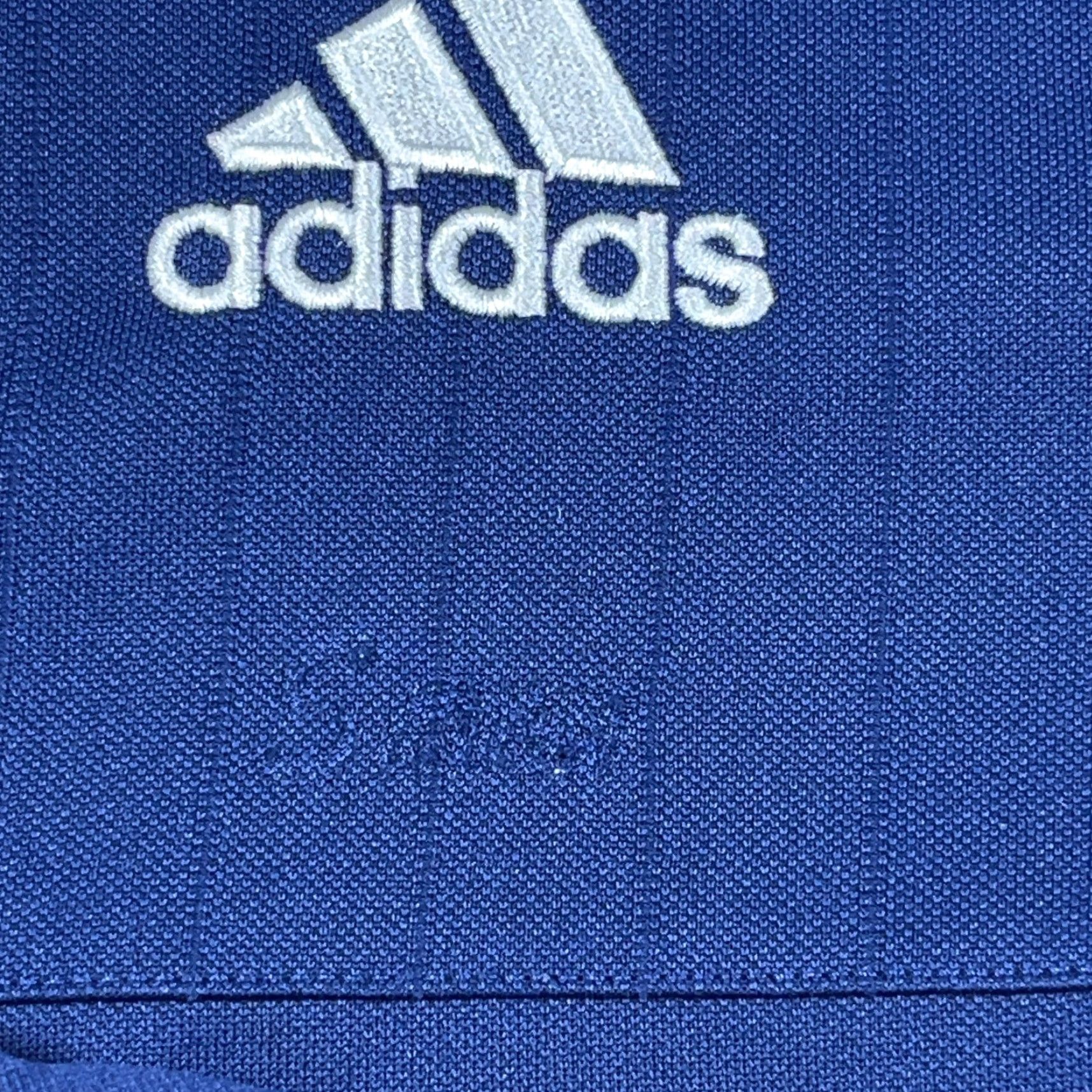 Adidas Adidas Jacket Men Medium Blue White Track Jacket Full Zip Soccer Academy Size US M / EU 48-50 / 2 - 3 Thumbnail