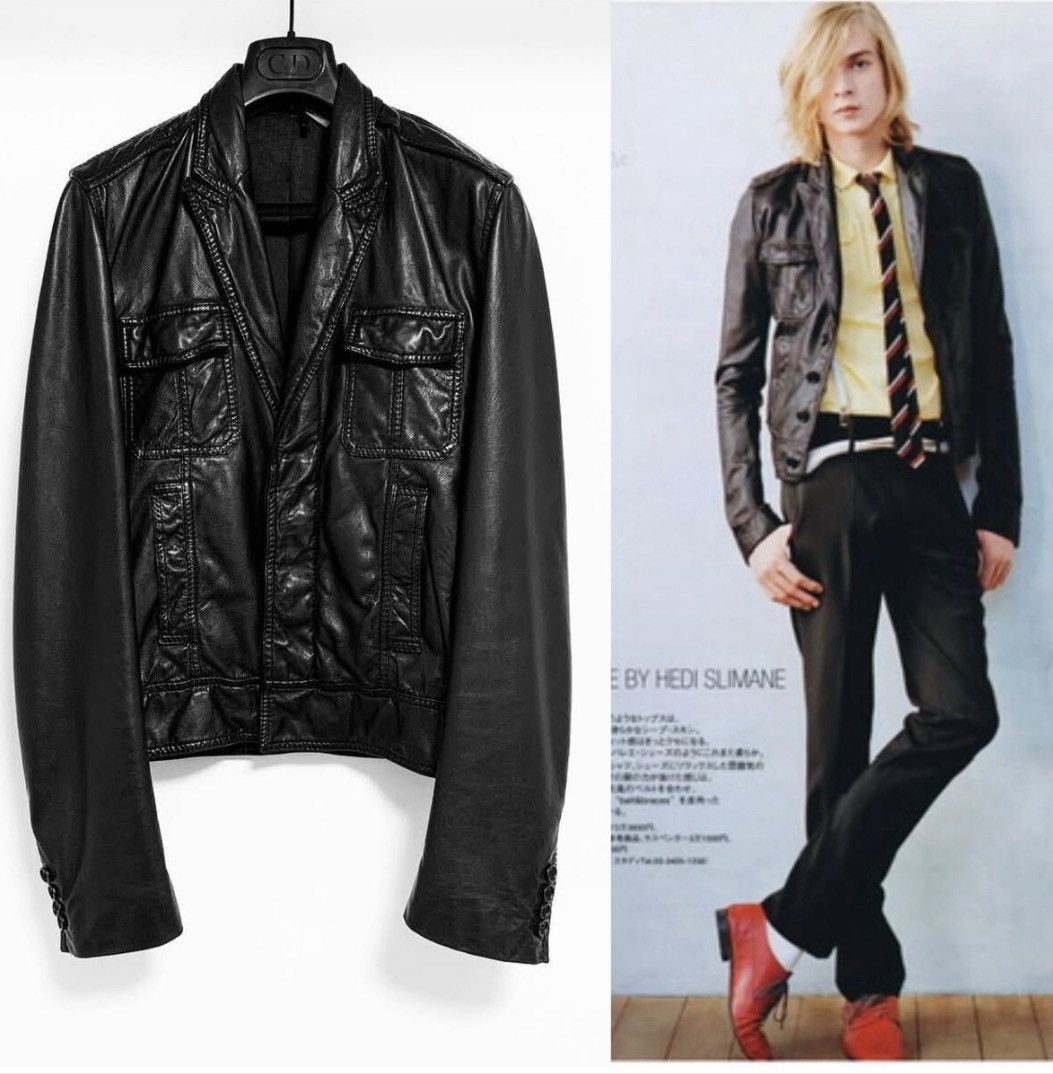 Dior Ultra Rare Dior Homme by Hedi Slimane SS07 Runway Leather