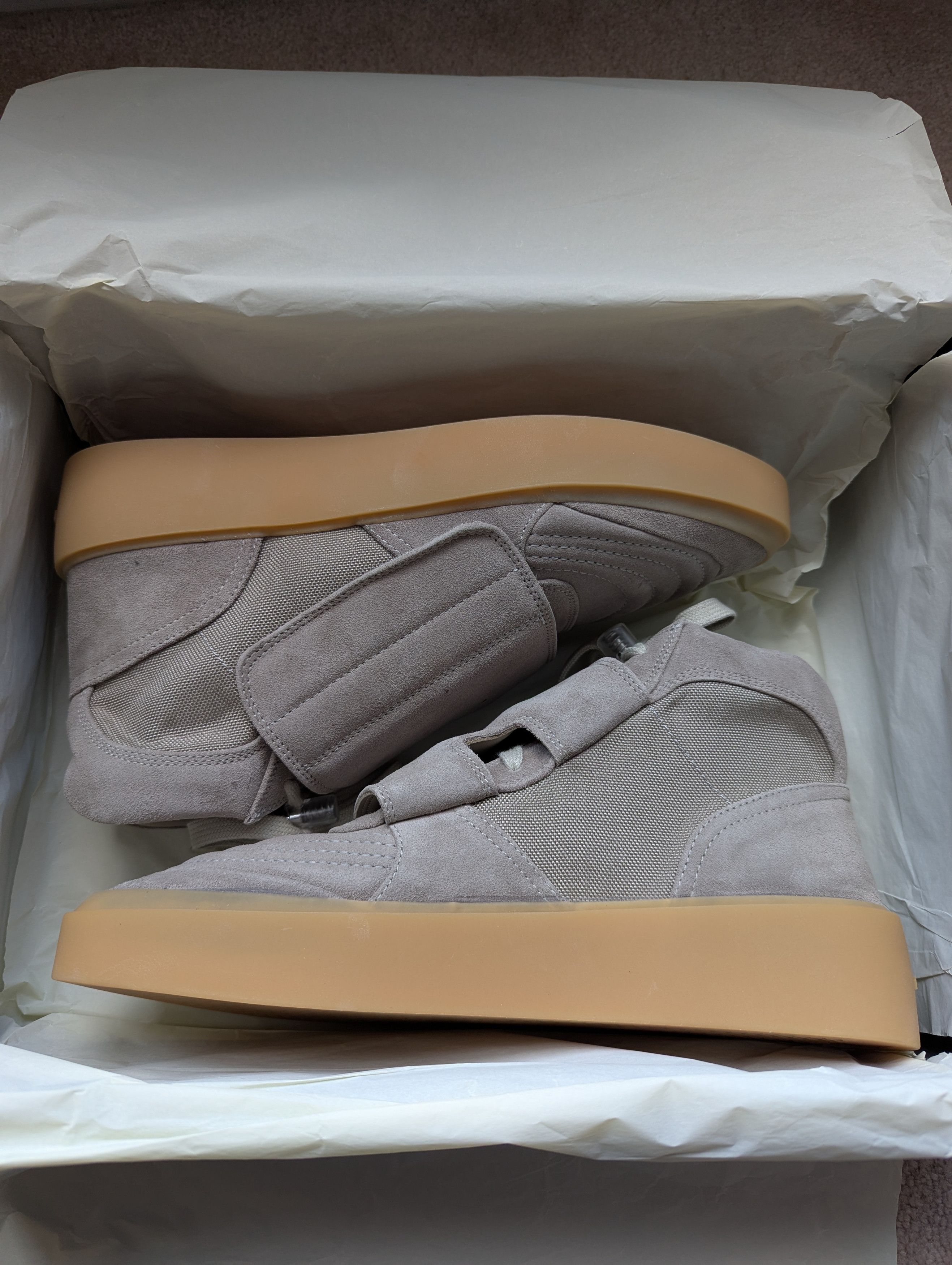 Fear of God Fear of God Suede Skate Mid ‘Interstellar Gum’ Size US 8 / EU 41 - 15 Thumbnail