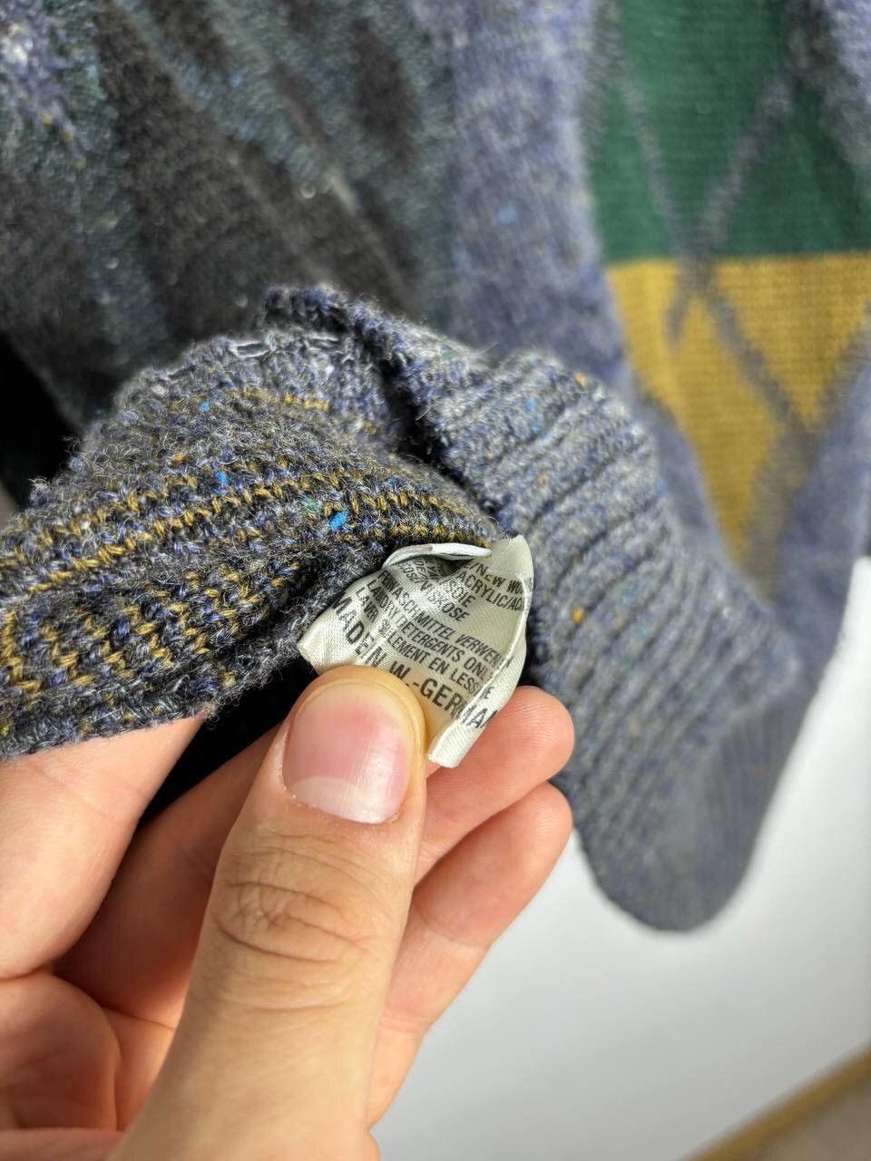Carlo Colucci Coogi style Carlo Colucci made in West Germany 3D Sweater Size US M / EU 48-50 / 2 - 8 Thumbnail