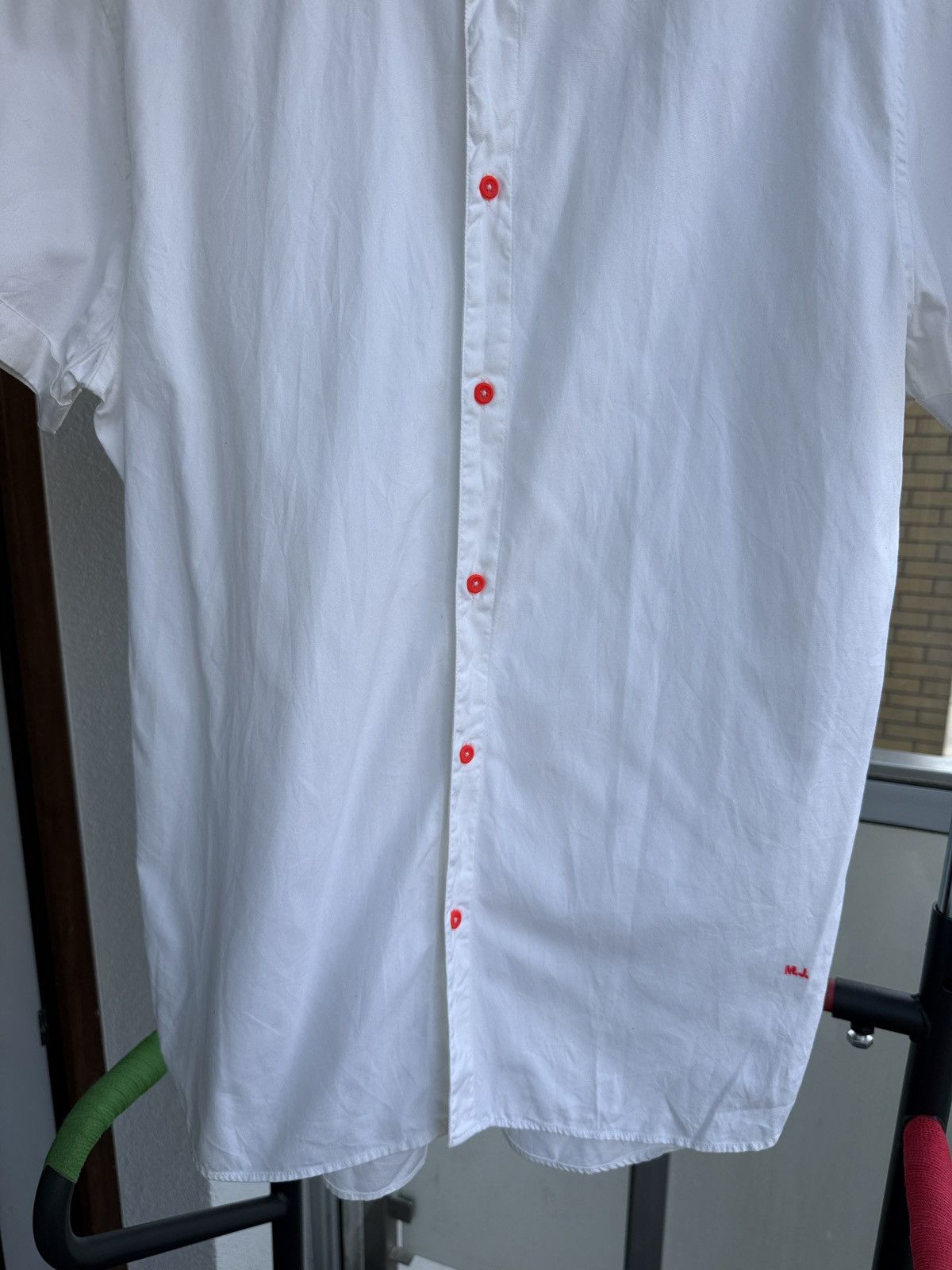 Marc by Marc Jacobs Marc by Marc Jacobs Mens Sleeve Shrunken Fit Button Down Size US XL / EU 56 / 4 - 3 Thumbnail