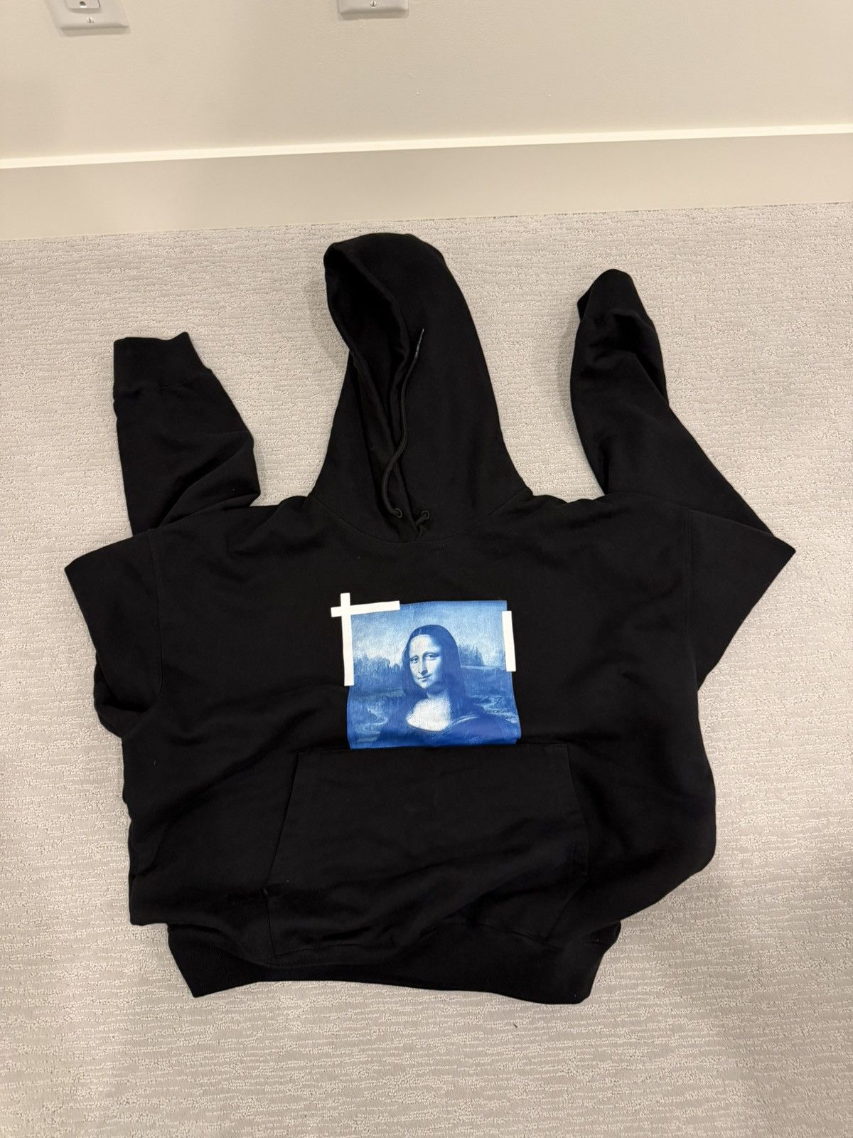 Off-White Off-White Mona Lisa Hoodie Sz XXL Size US XXL / EU 58 / 5 - 1 Thumbnail