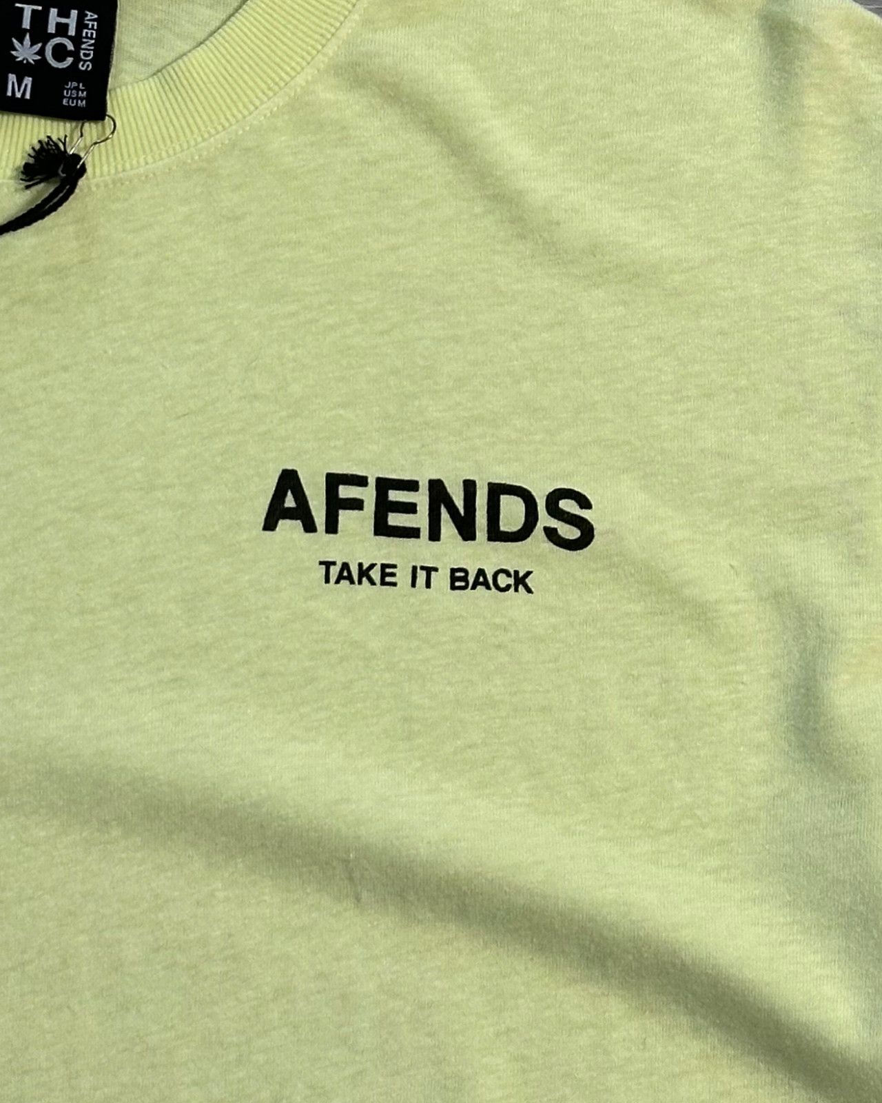 Afends BNWT Afends - Take It Back - Hemp Weed Yellow T-Shirt Medium Size US M / EU 48-50 / 2 - 4 Thumbnail