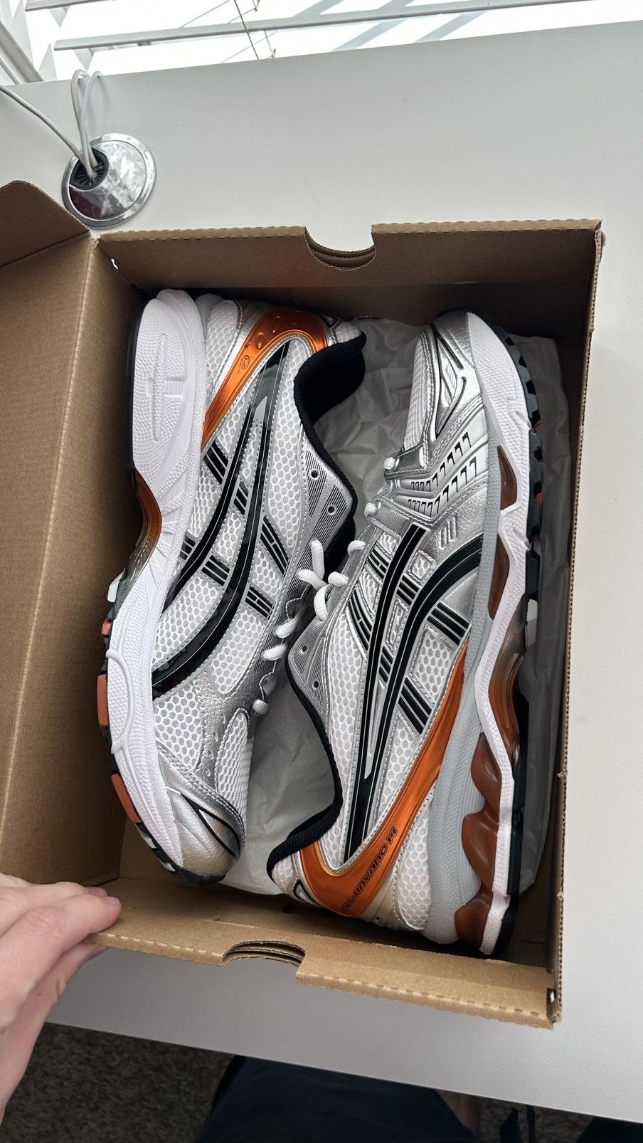 Asics Asics Kahano 14 Piquet Orange Size US 11 / EU 44 - 2 Thumbnail