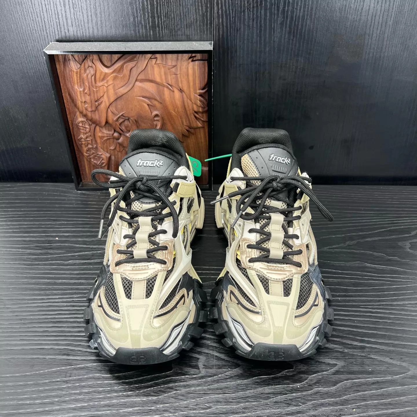 Balenciaga Balenciaga Track 2 Black Brown 43 Size US 10 / EU 43 - 4 Thumbnail