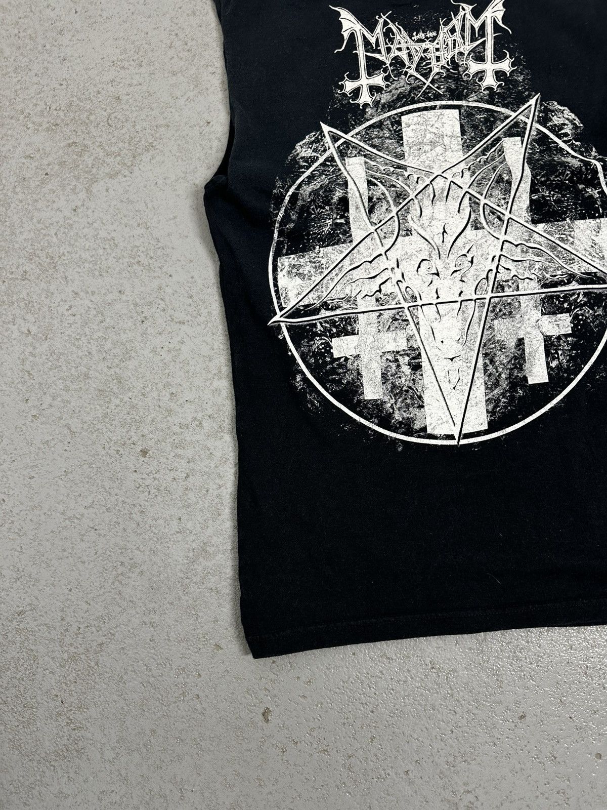 Band Tees Mayhem Death Dark Metal Rock Tank Top Size US S / EU 44-46 / 1 - 12 Thumbnail