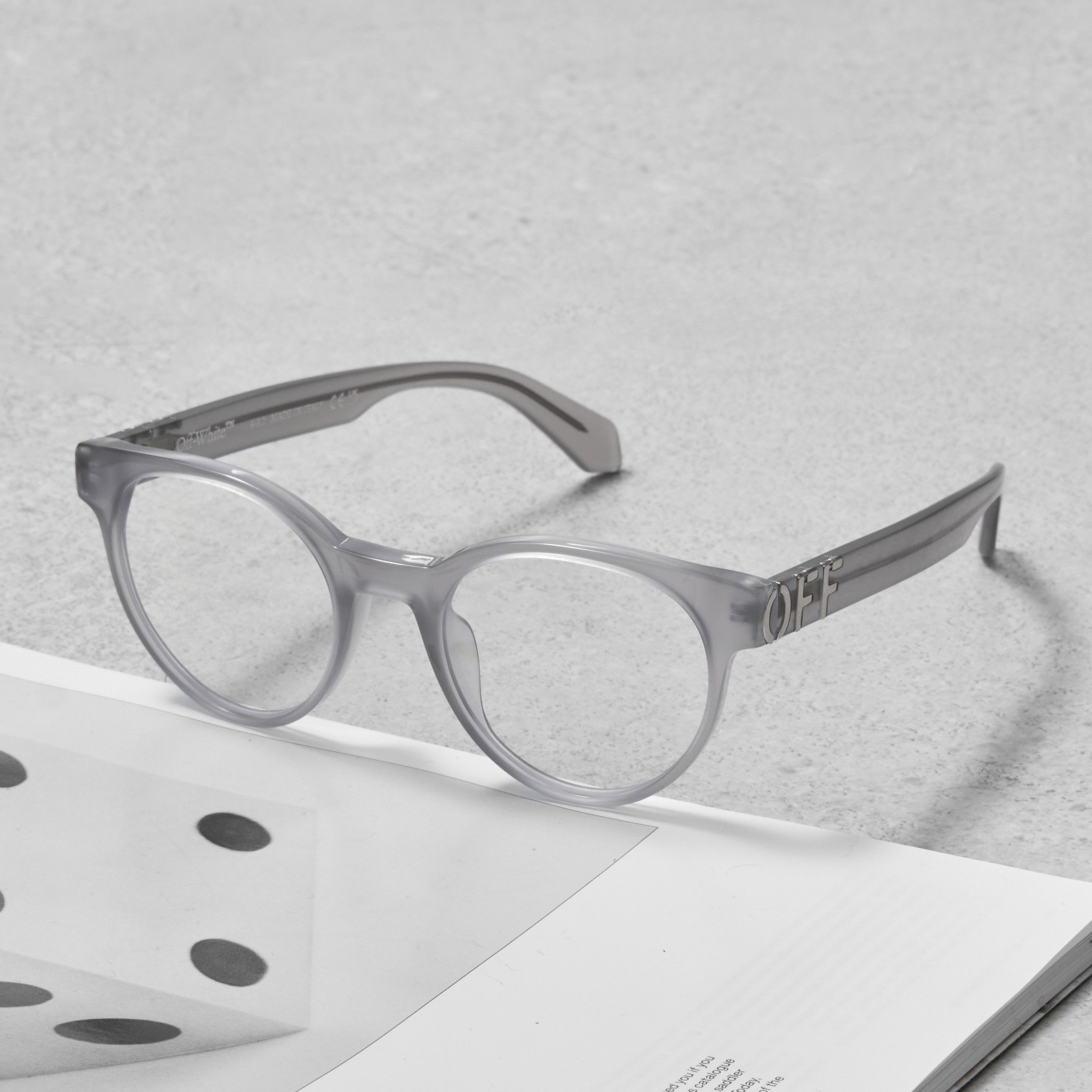 Off-White OFF WHITE Round Frame Glasses Size ONE SIZE - 2 Thumbnail
