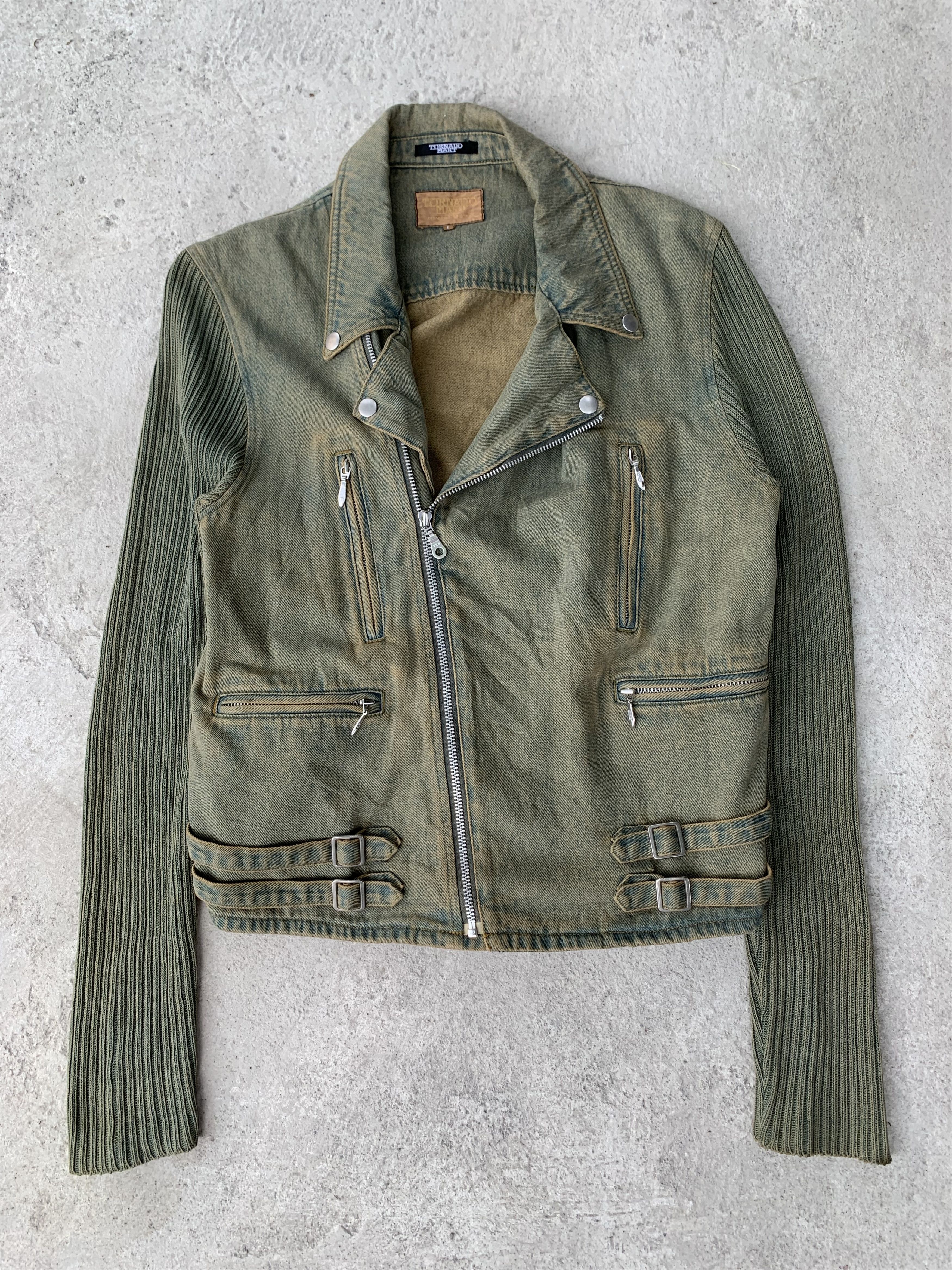 Tornado Mart Tornado mart hybird denim jacket Size US S / EU 44-46 / 1 - 1 Thumbnail