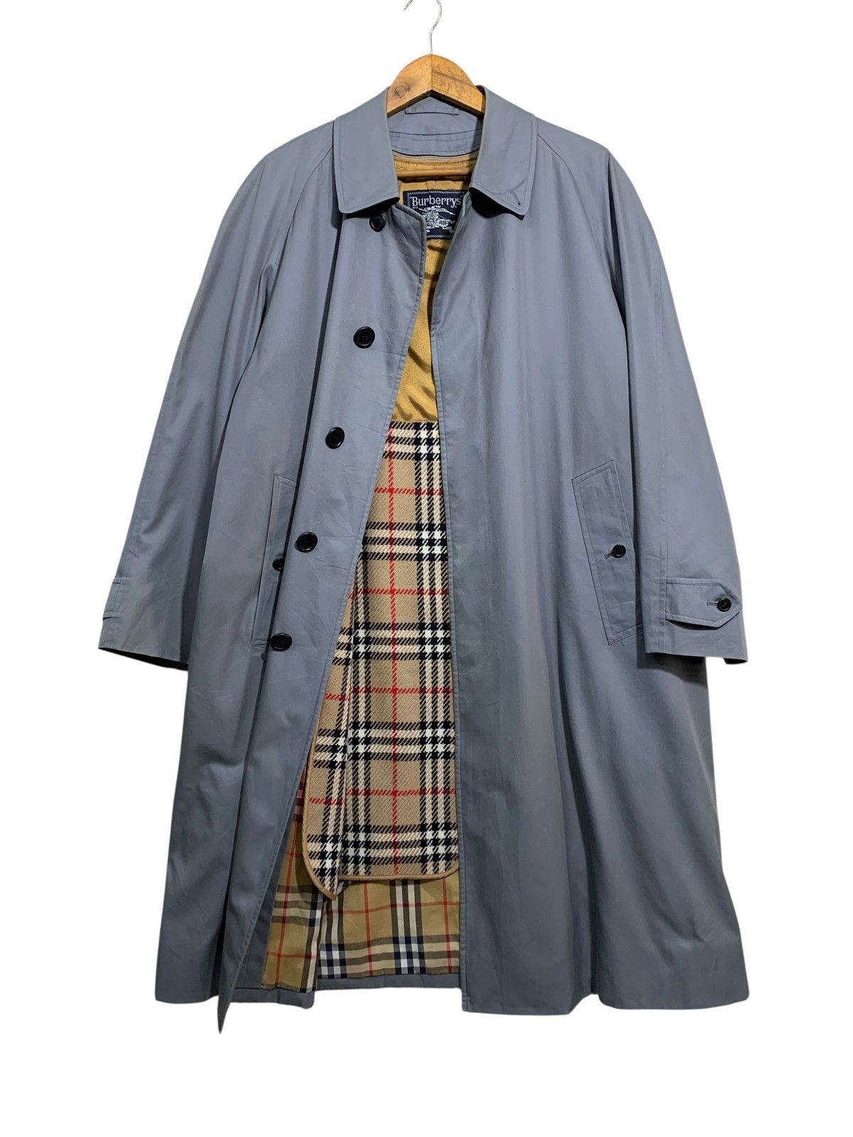 Burberry Prorsum 🔥VTG BURBERRYS NOVACHECK OVERCOATS JACKET Size US L / EU 52-54 / 3 - 1 Thumbnail