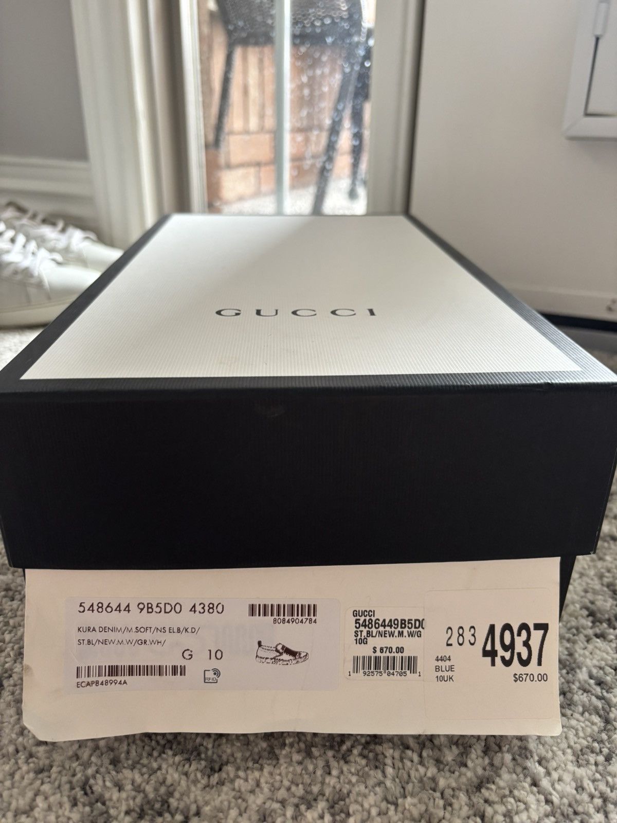 Gucci Gucci Dublin blue men’s shoes Size US 10 / EU 43 - 11 Thumbnail