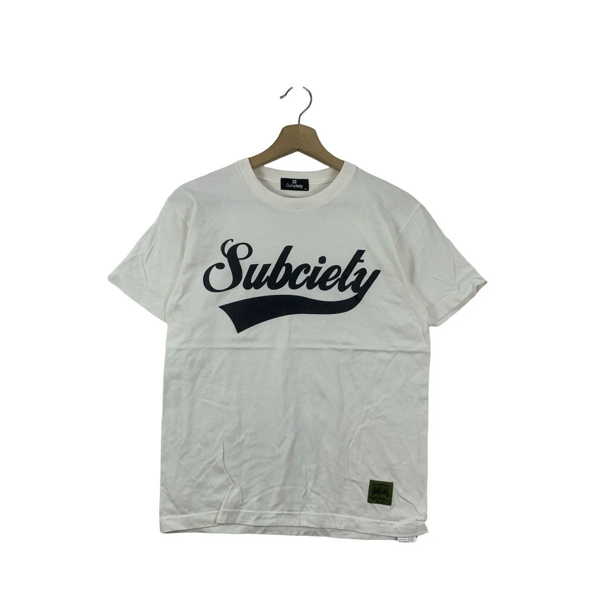 Other SUBCIETY Bold Script Logo Street Fashion Tee Shirt Top Size US S / EU 44-46 / 1 - 1 Thumbnail