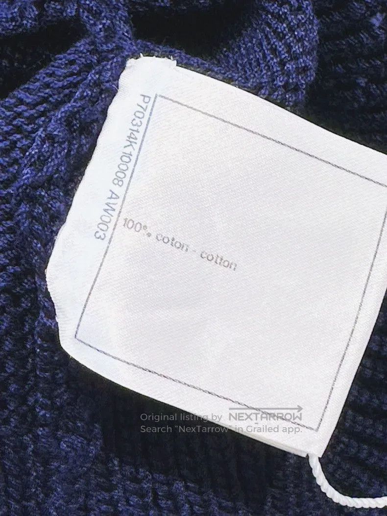 Chanel Chanel 21C dark blue gold button long-sleeved knitwear Size XXS / US 00 / IT 34 - 7 Thumbnail