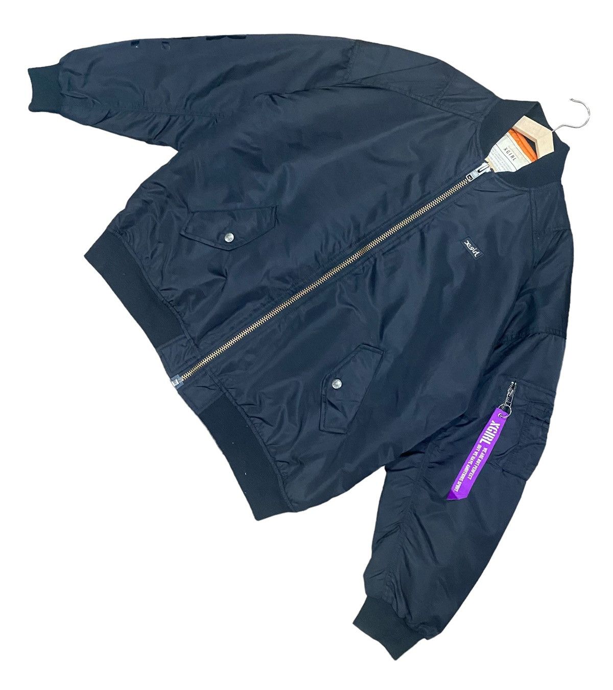 Other X-GIRL Type MA-1 Bomber Jacket Size US L / EU 52-54 / 3 - 5 Thumbnail
