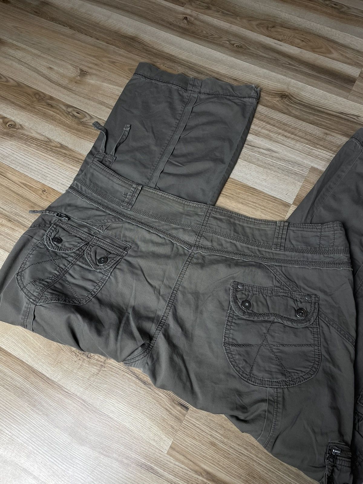 Japanese Brand Multi Pocket Vintage Pants Size 36" / US 14 / IT 50 - 6 Thumbnail