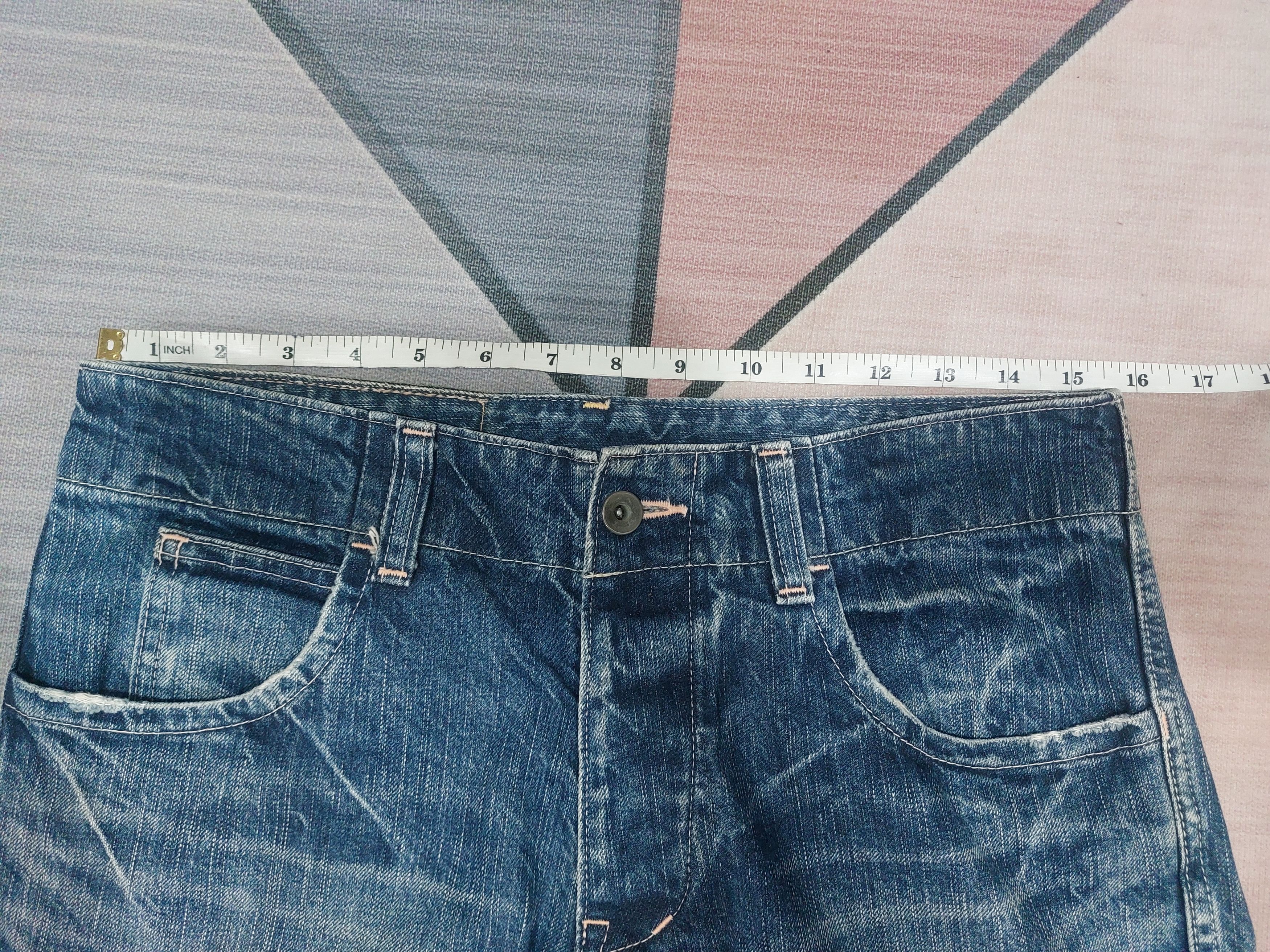Johnbull Vintage 90's Johnbull Kojima Japan Cargo Multi Pocket Denim Size US 31 - 18 Thumbnail