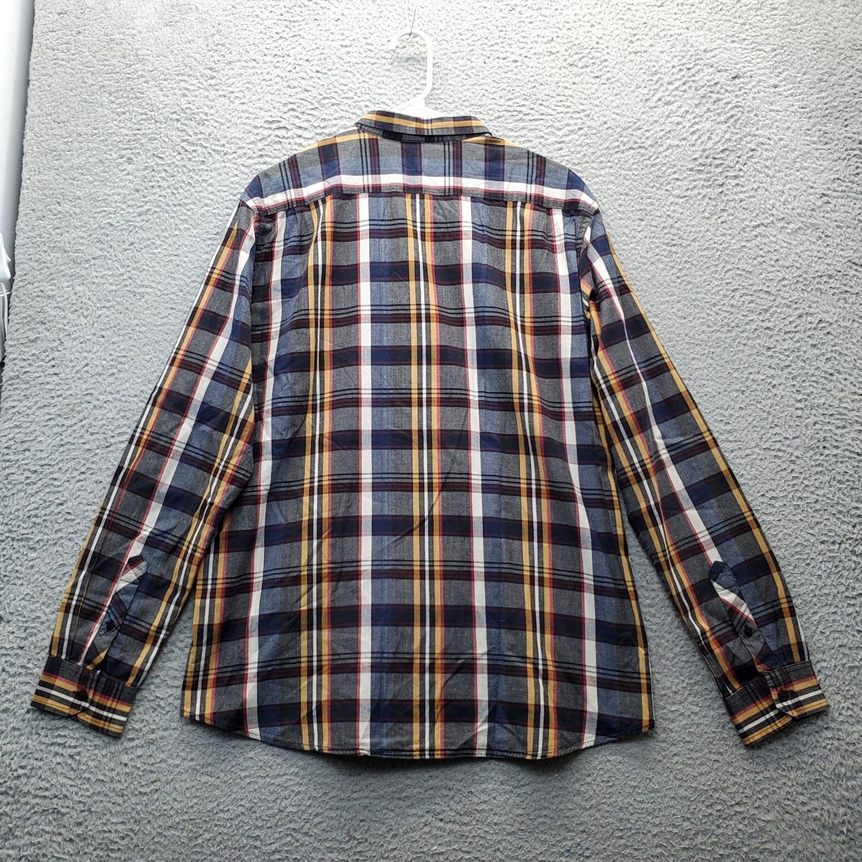 Vintage Ezekiel Mens XL Multi Plaid Cotton Button-Up Shirt Size US XL / EU 56 / 4 - 2 Thumbnail