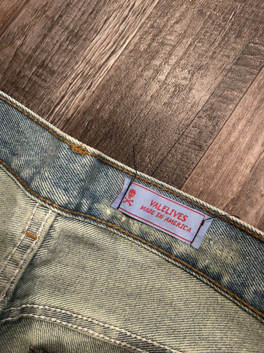 Other Vale Lives Light Wash Stacked Jeans Size US 32 / EU 48 - 4 Thumbnail