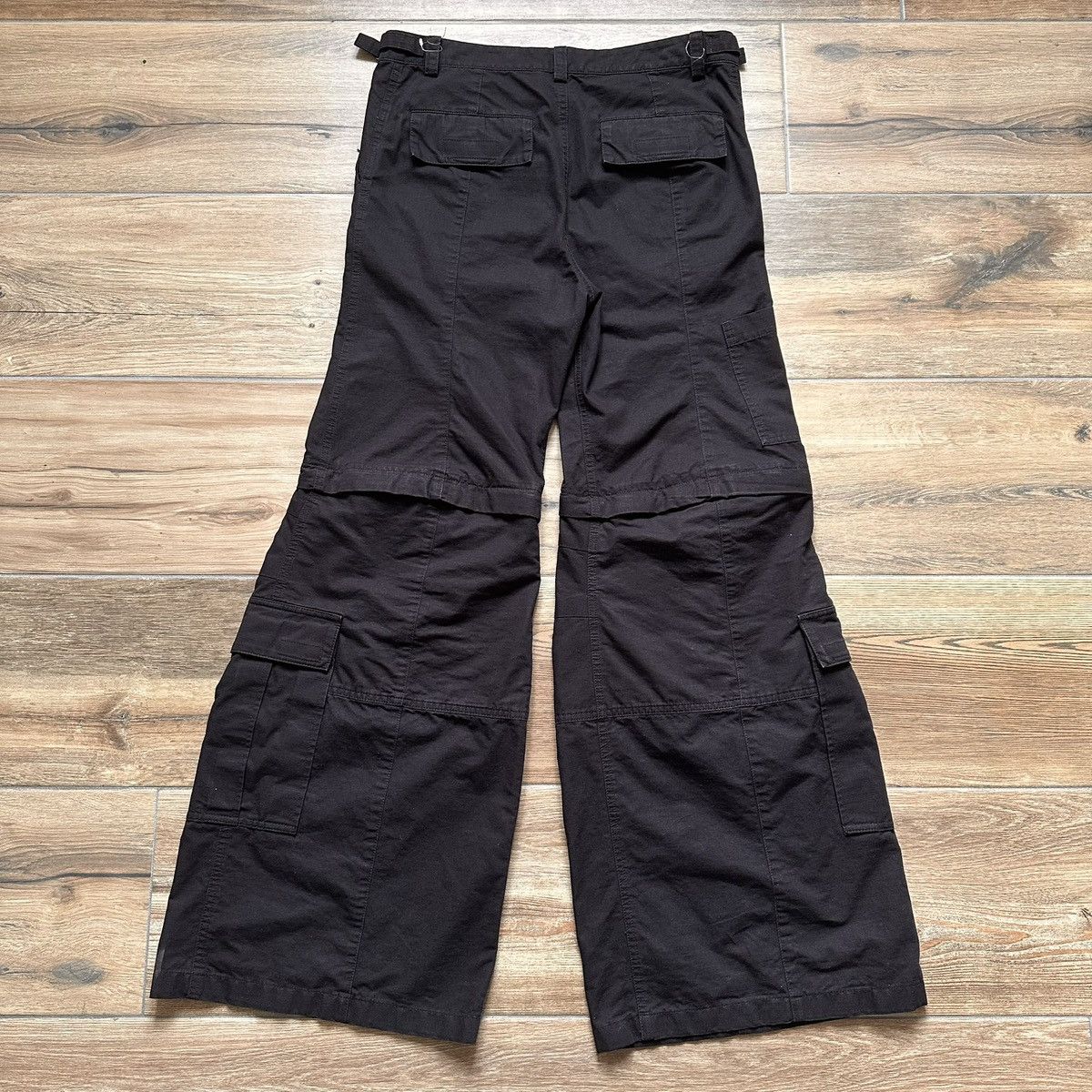Balenciaga [M] 2190$ Winter23 Runway flared cargo pants Size US 34 / EU 50 - 5 Thumbnail