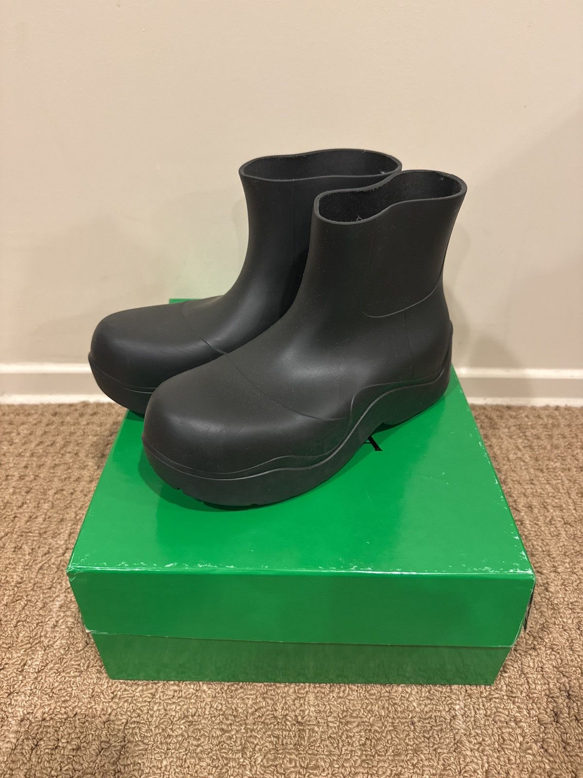 Bottega Veneta Bottega Venetta Puddle Boots Size US 7.5 / EU 40-41 - 2 Thumbnail