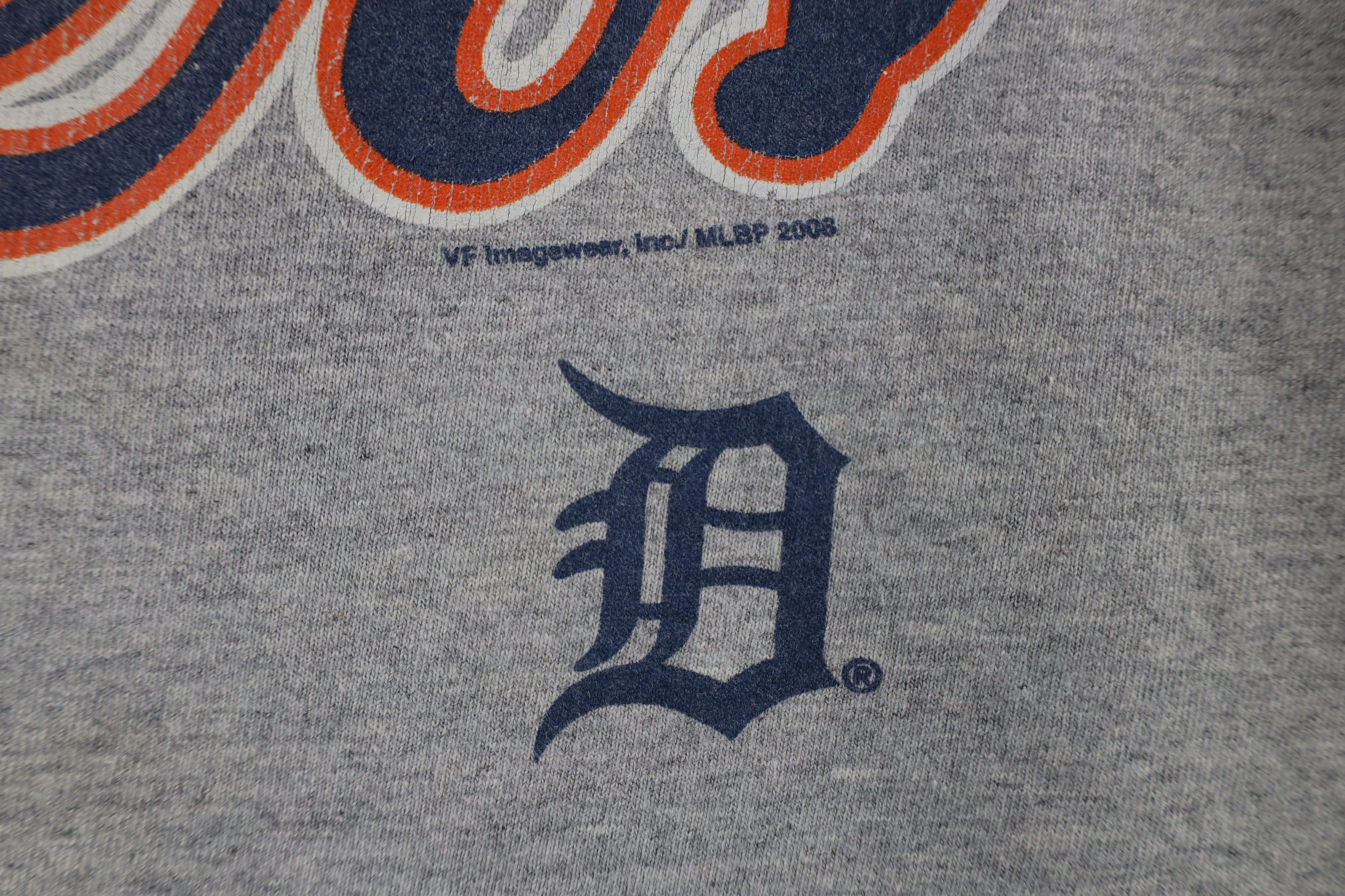 Majestic × Vintage Vintage Y2K 2008 Majestic Detroit Tigers Baseball T-Shirt Size US M / EU 48-50 / 2 - 6 Thumbnail