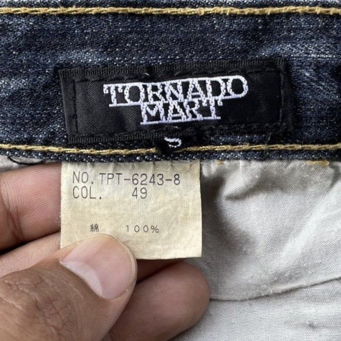 Tornado Mart Tornado Mart Washed Flared Jeans Size US 31 - 6 Thumbnail