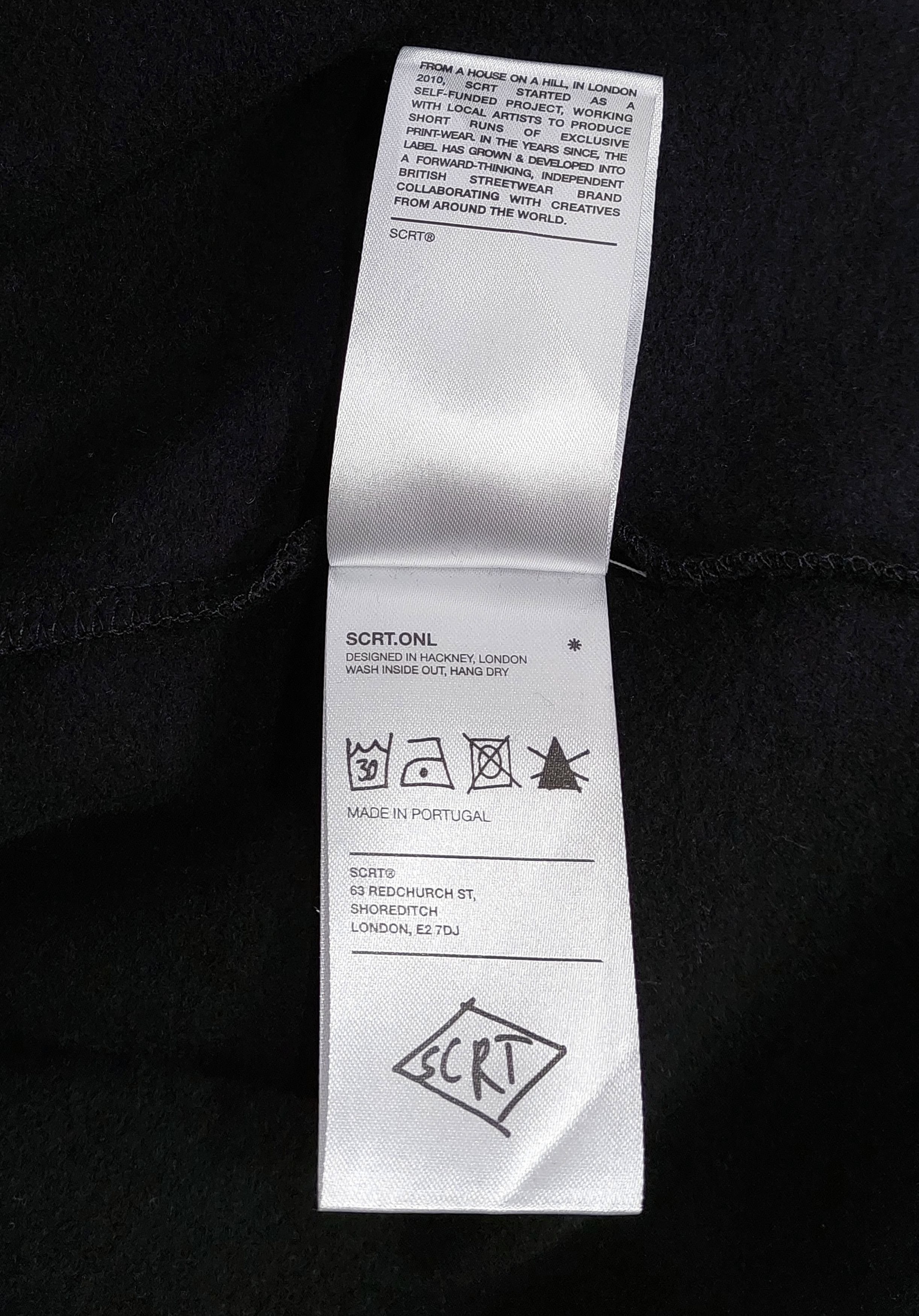 SCRT i love Mallory cotton hoodie - black S Size US S / EU 44-46 / 1 - 5 Thumbnail