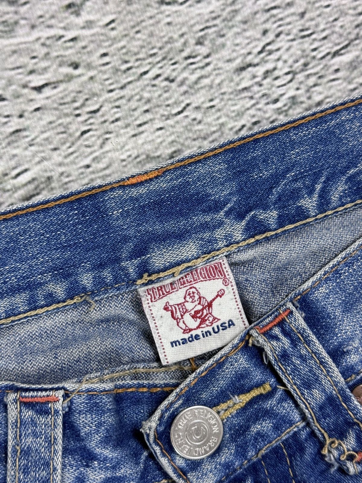 True Religion True Religion blue jeans Buddha Embroidery Joey flared Size 29" - 10 Thumbnail