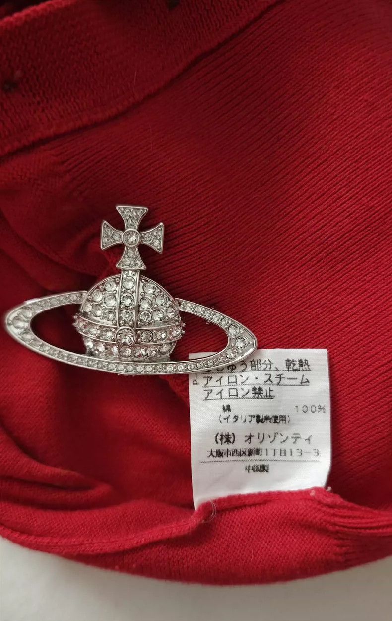 Vivienne Westwood Vivienne Westwood Red knit sweater cardigan Size M / US 6-8 / IT 42-44 - 8 Thumbnail