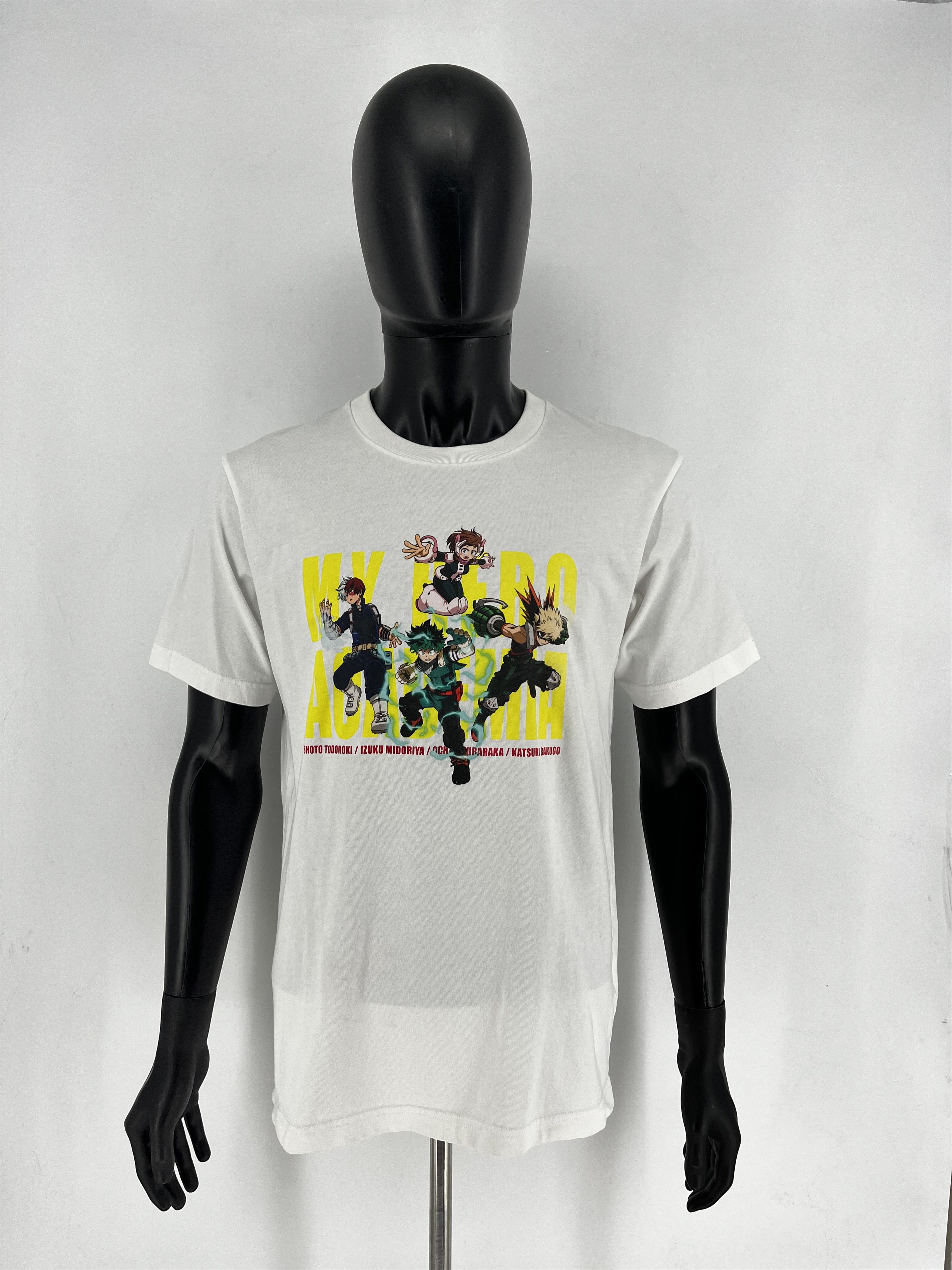 Uniqlo UT Uniqlo My Hero Academia Shirt Adult M White Deku Bakugo Size US M / EU 48-50 / 2 - 2 Thumbnail