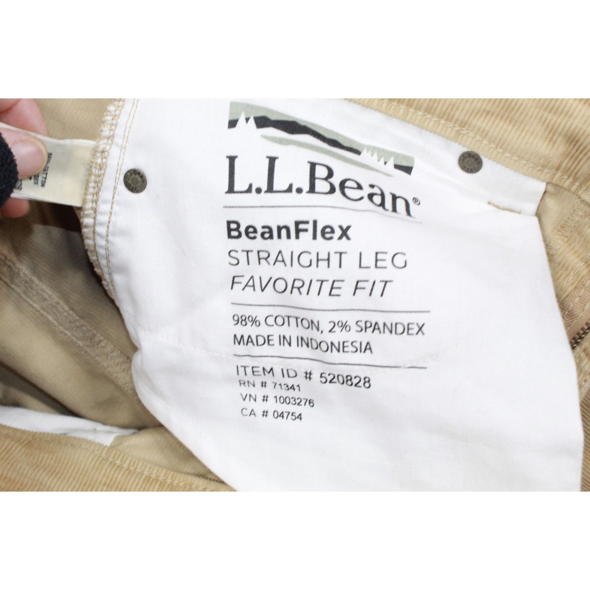 L.L. Bean LL Bean BeanFlex Five Pocket Corduroy Pants Straight Leg Size 36" / US 14 / IT 50 - 9 Thumbnail